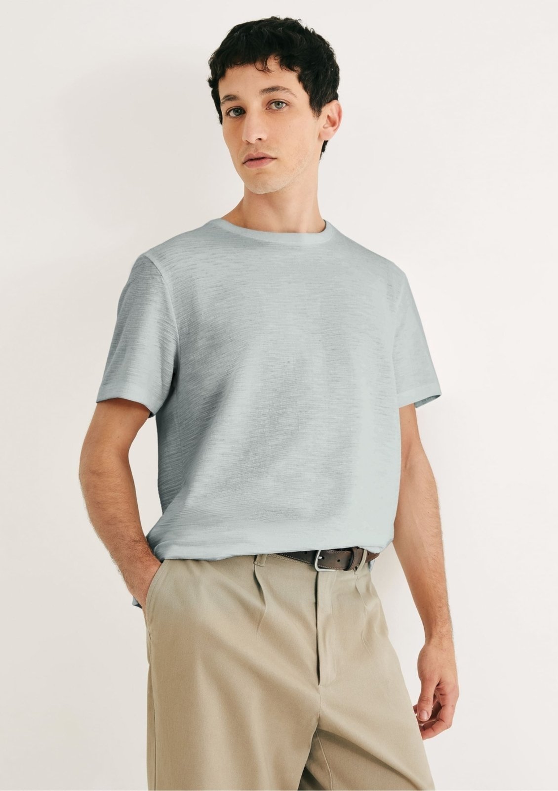 Camiseta Masculina Texturizada Regular Hering