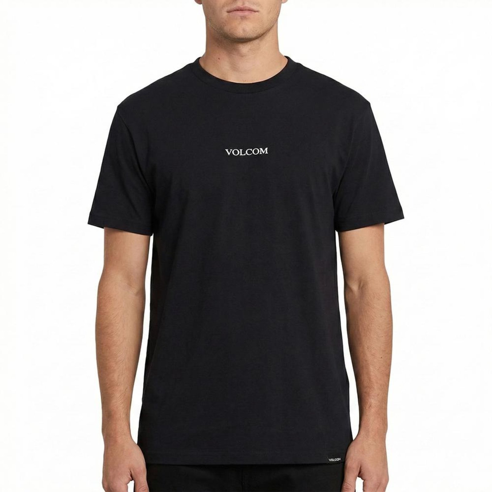 Camiseta Volcom Stone SM26 Masculina Preto