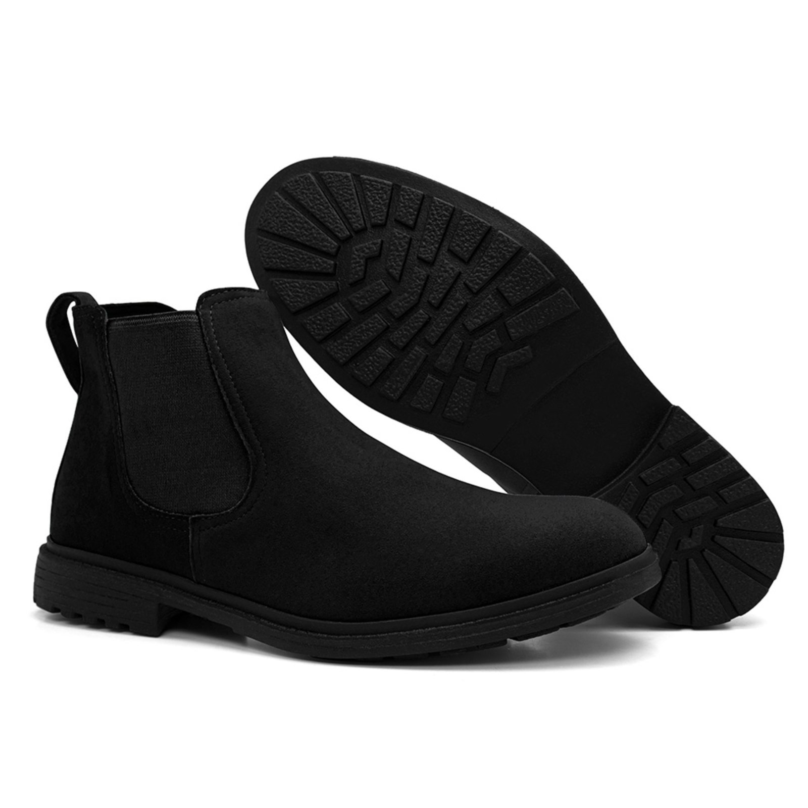 Botina Masculina Confortavel Bredeni Bota Chelsea Resistente Dia a Dia Preta