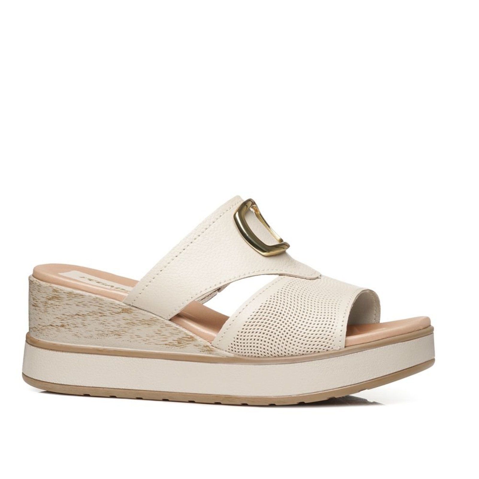 Tamanco Pegada Feminino em Couro Off White 234206-02 TAMANCO Pegada Feminino em Couro Off White 234206-02 39