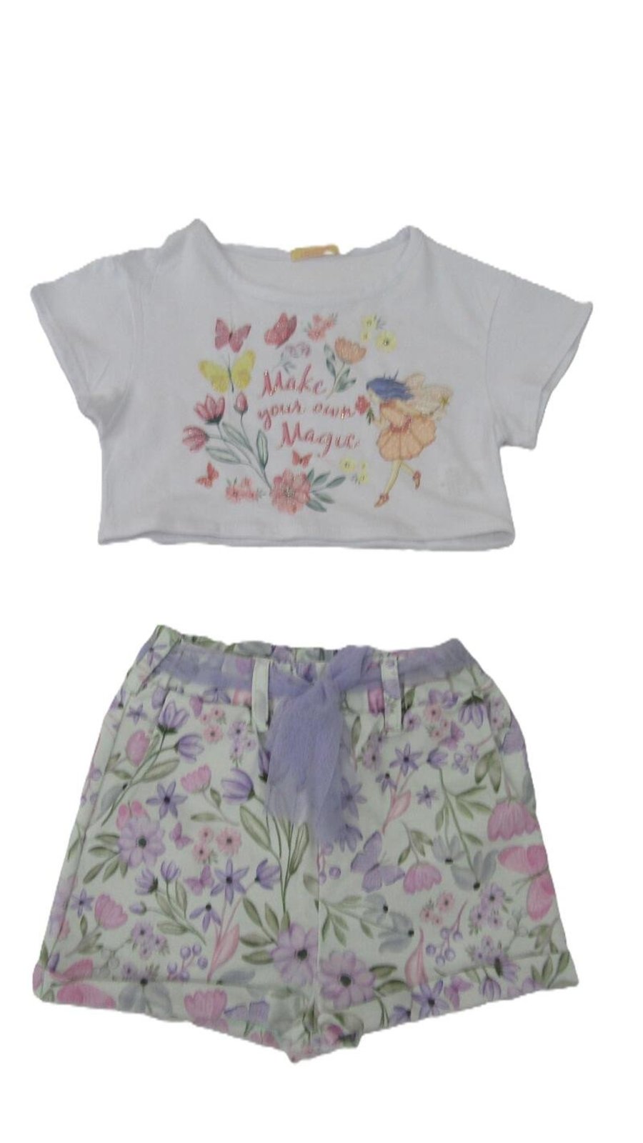 Infantil - Conjunto Cropped e short