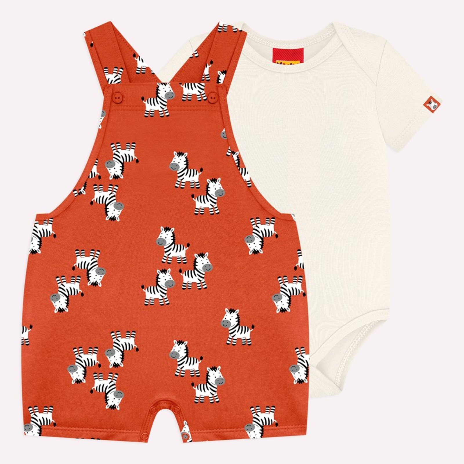 Infantil - Conjunto Menino Zebras Kyly