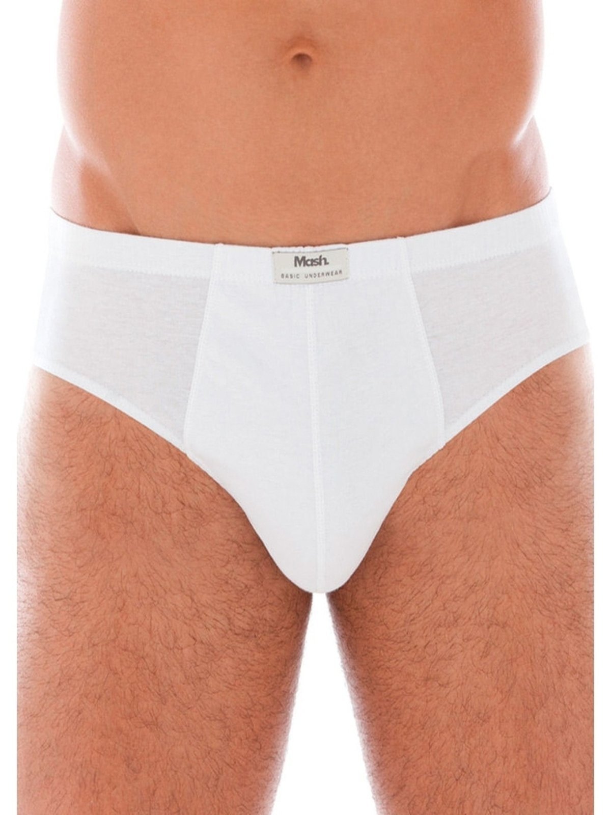 Cueca Slip Mash 074.59 Plus Size Branco