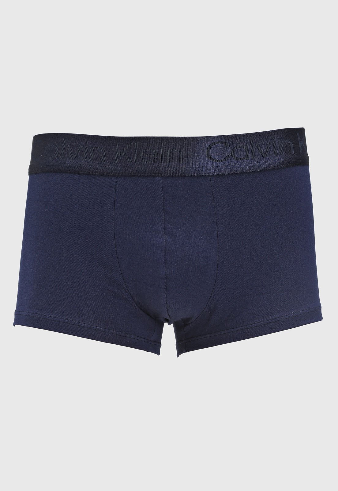Cueca Masculina Calvin Klein Low Rise Trunk Pima Cotton Azul Marinho