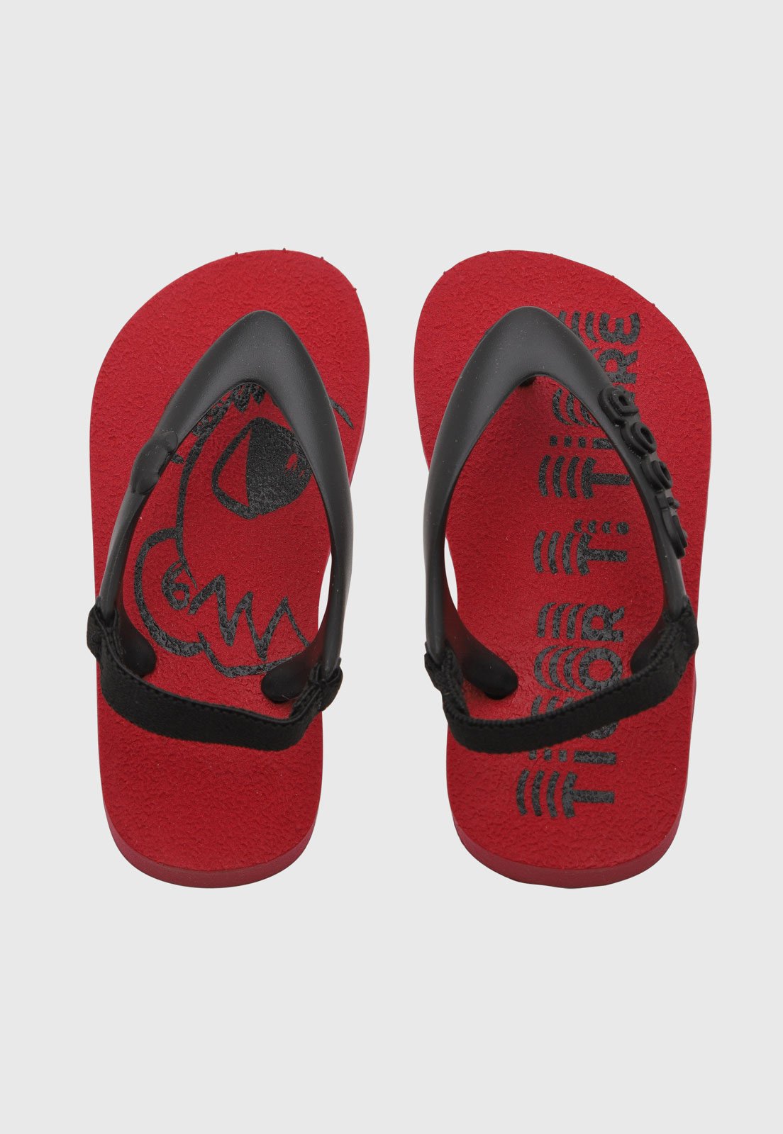 Infantil - Chinelo Tigor T. Tigre Logo Vermelho