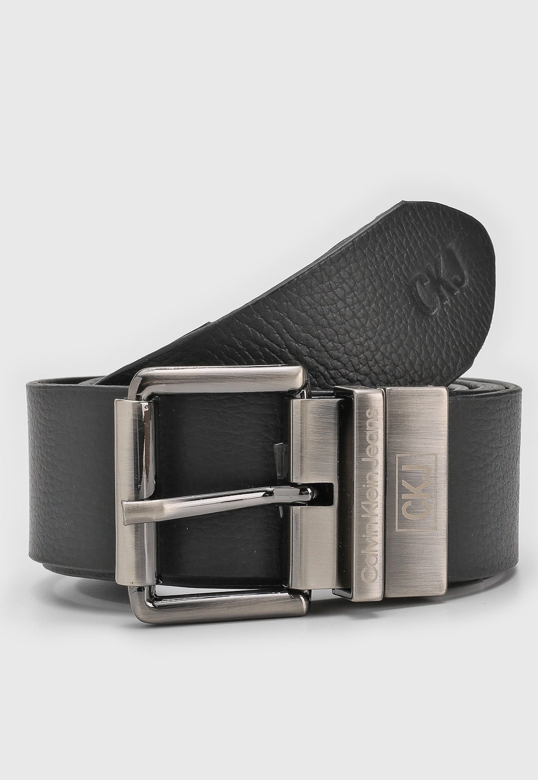 Cinto Calvin Klein Jeans Textura Preto