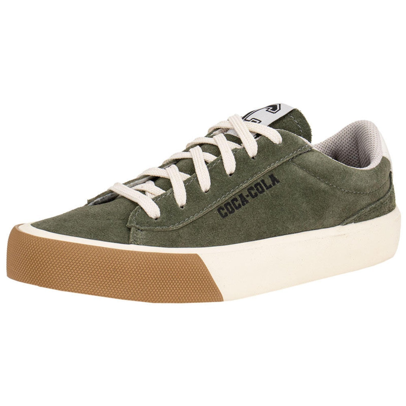 Tênis Feminino Dust Coca-Cola Cc2489 5372489 Verde Militar