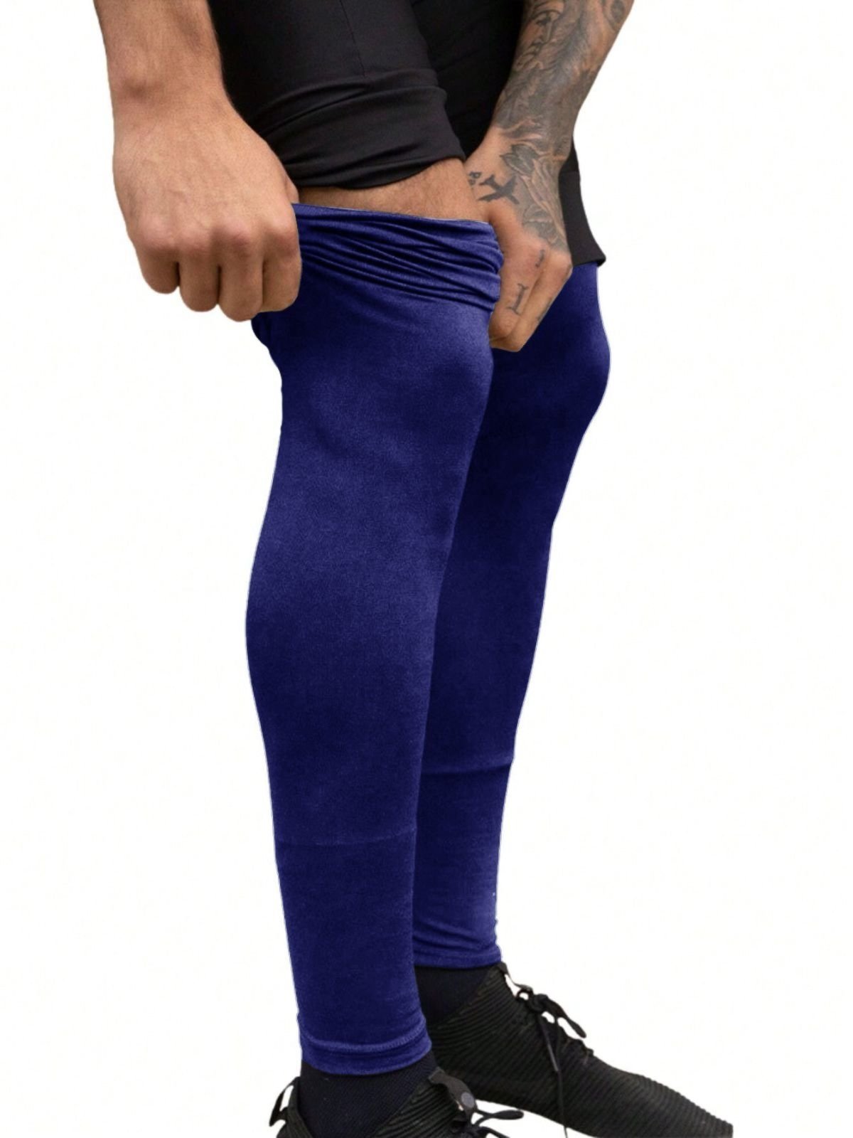 Pernito Slim Fitness Alta Performace Proteção UV +50 Marinho