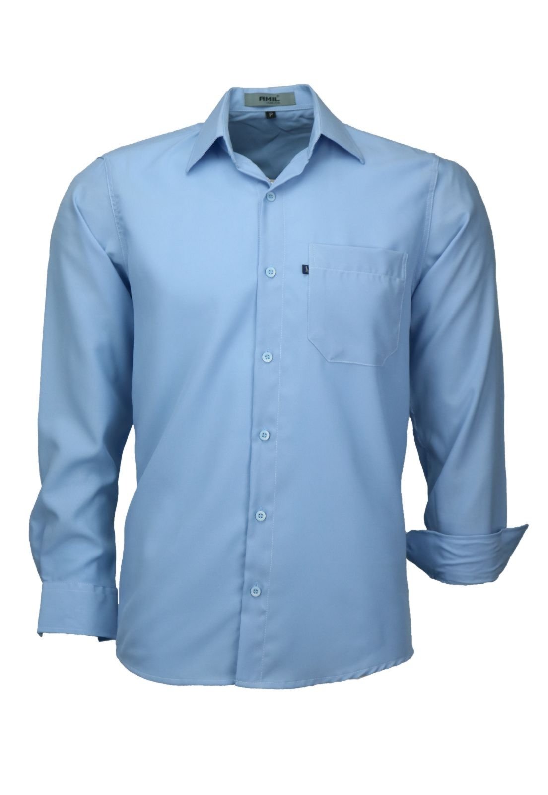 Camisa Masculina Social Não Amassa Modelagem Tradicional 832