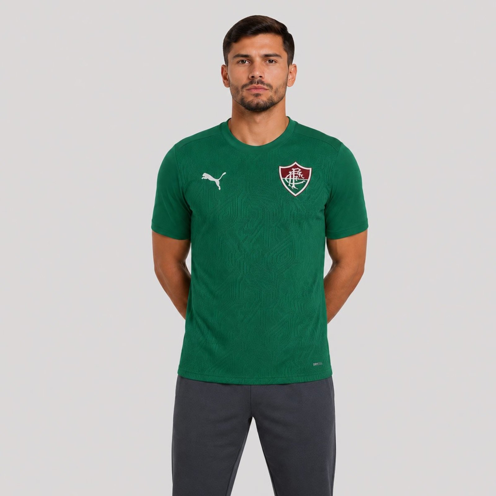 Camiseta Puma Fluminense 2026 Treino Verde