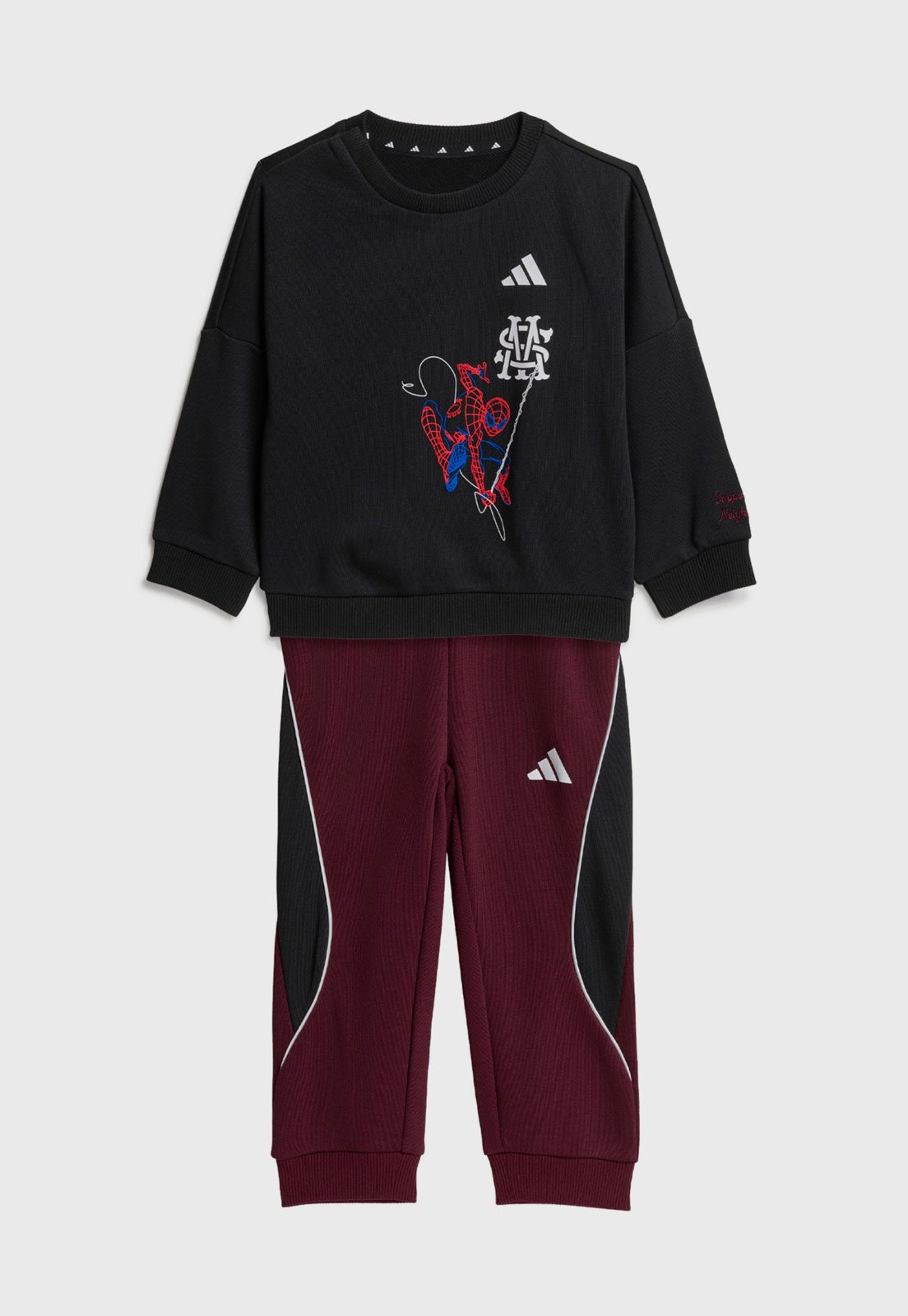 Conjunto adidas Sportswear Homem-Aranha Preto