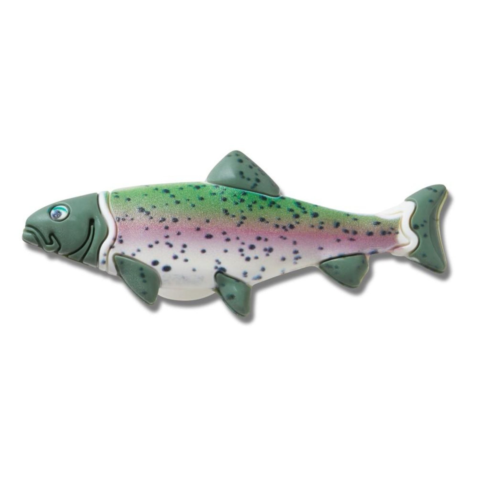 Vista 2 Infantil - Jibbitz™ Peixe Truta Crocs branco