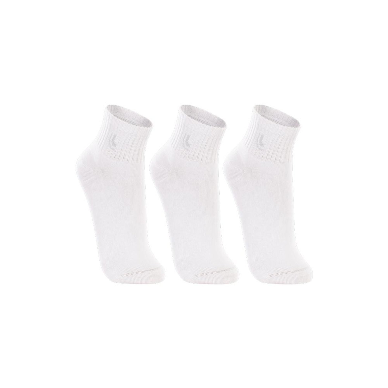 Kit 3 Pares de Meias Lupo3223-89 Brancas