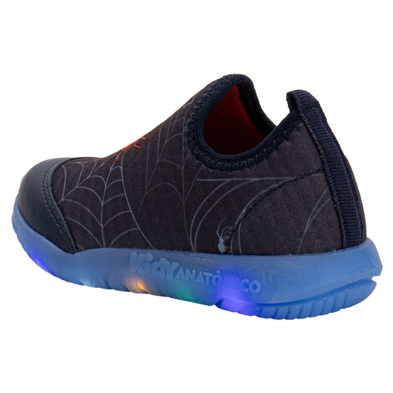 Vista 2 Infantil - Tênis Flex Ligth Kidy 0200178 A1120178 azul marinho Kidy azul marinho