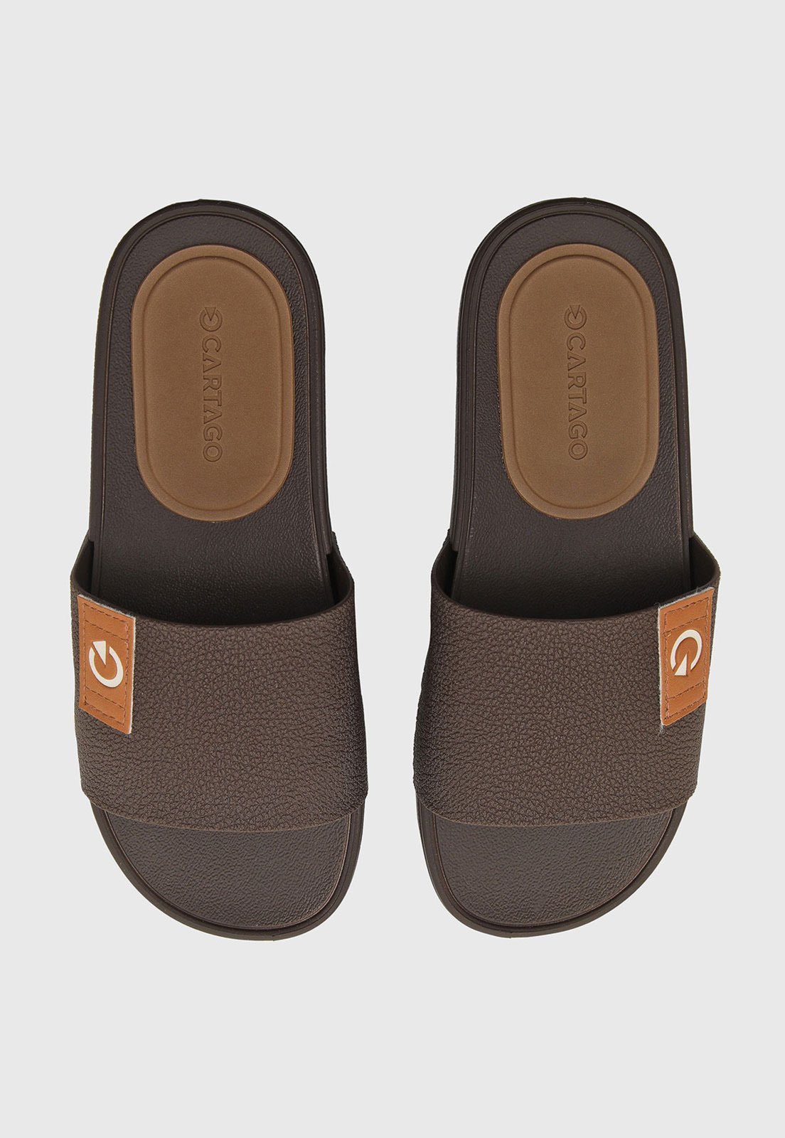 Chinelo Masculino Cartago Dakar IV Marrom