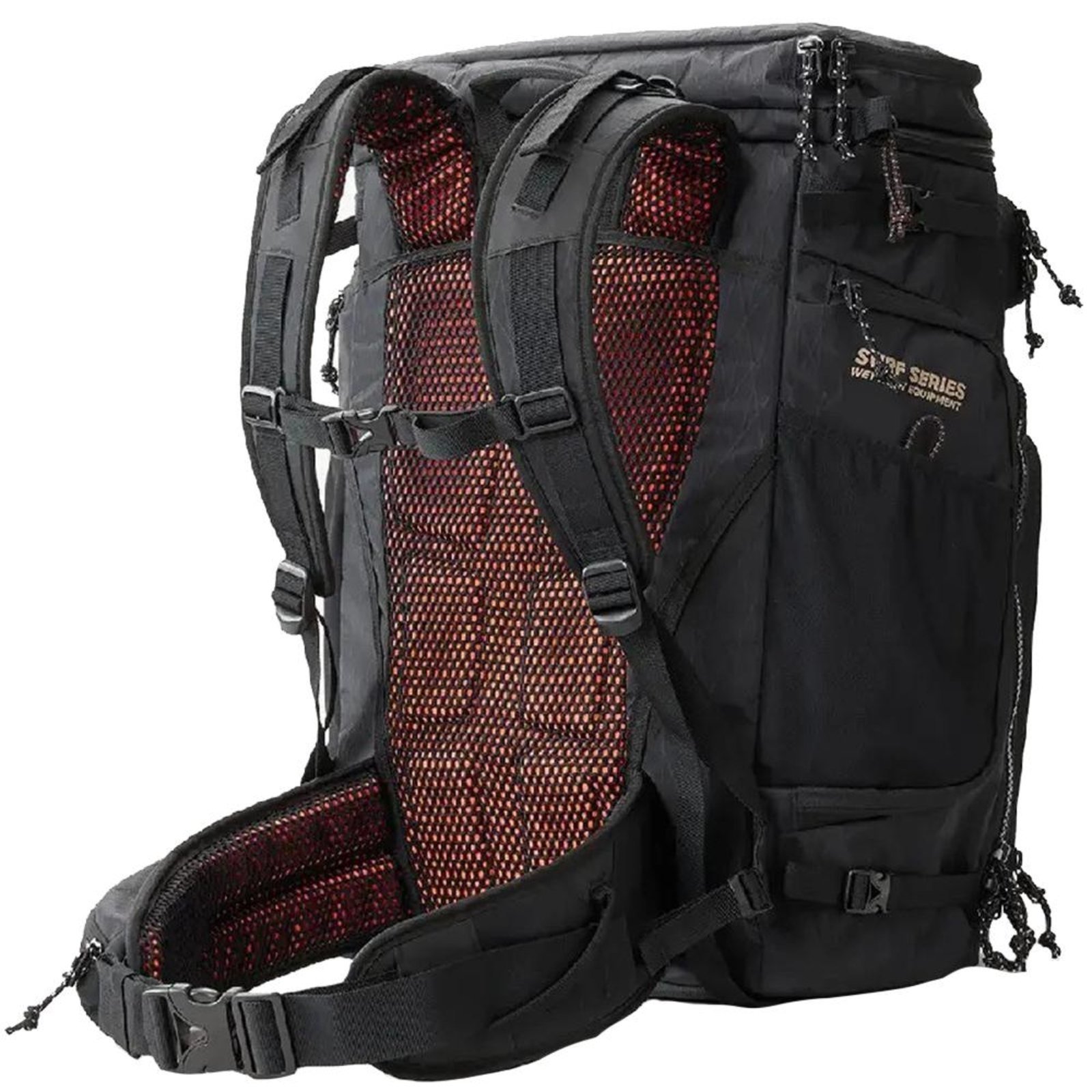 Vista 3 Mochila Rip Curl Search Mission Cordura 45L WT25 Jet Black preto black Rip Curl preto black