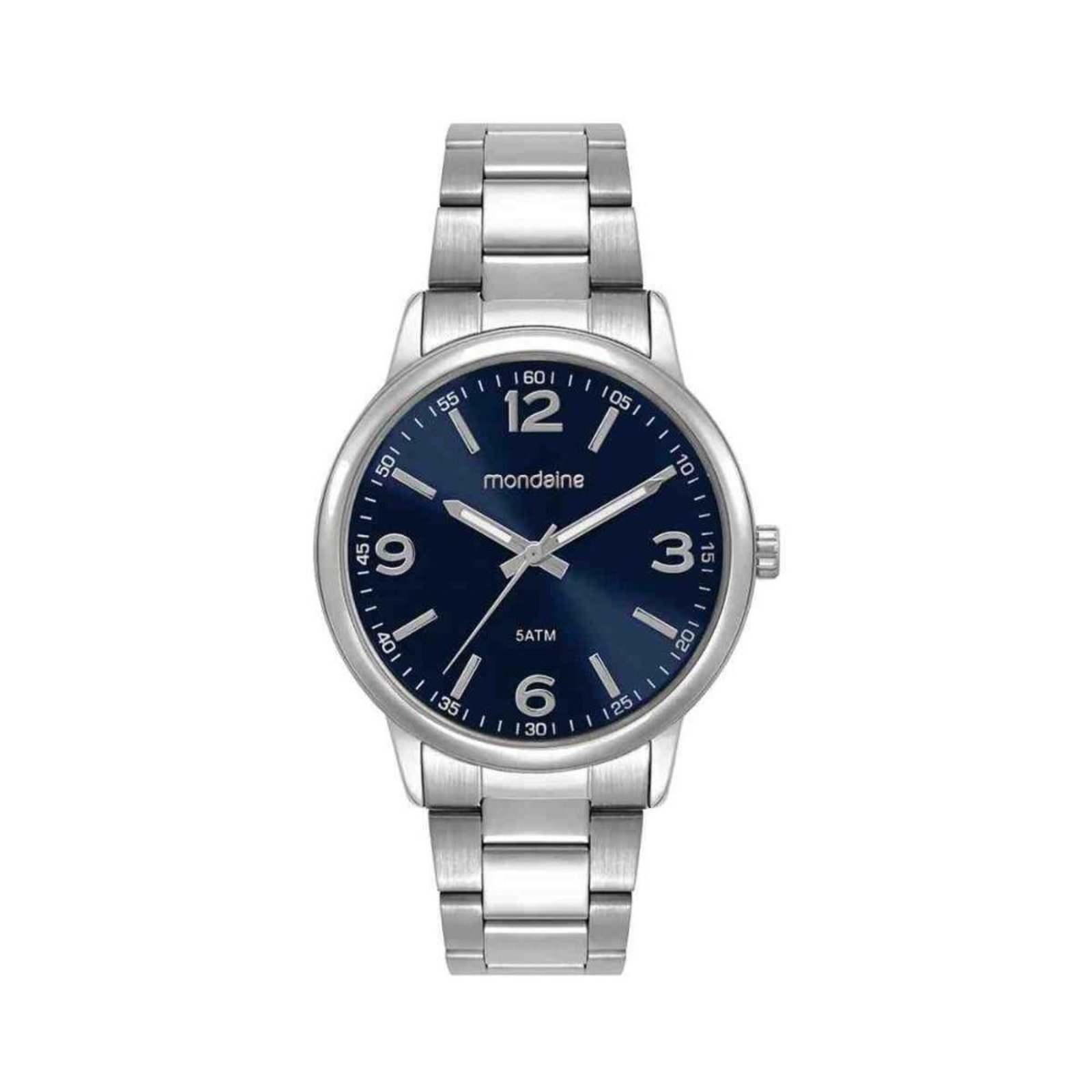 Relógio Mondaine Prata Masculino 99897G0MVNE3