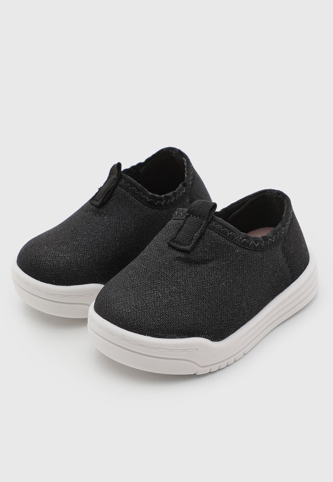 Infantil - Tênis Molekinha Slip On Casual Preto