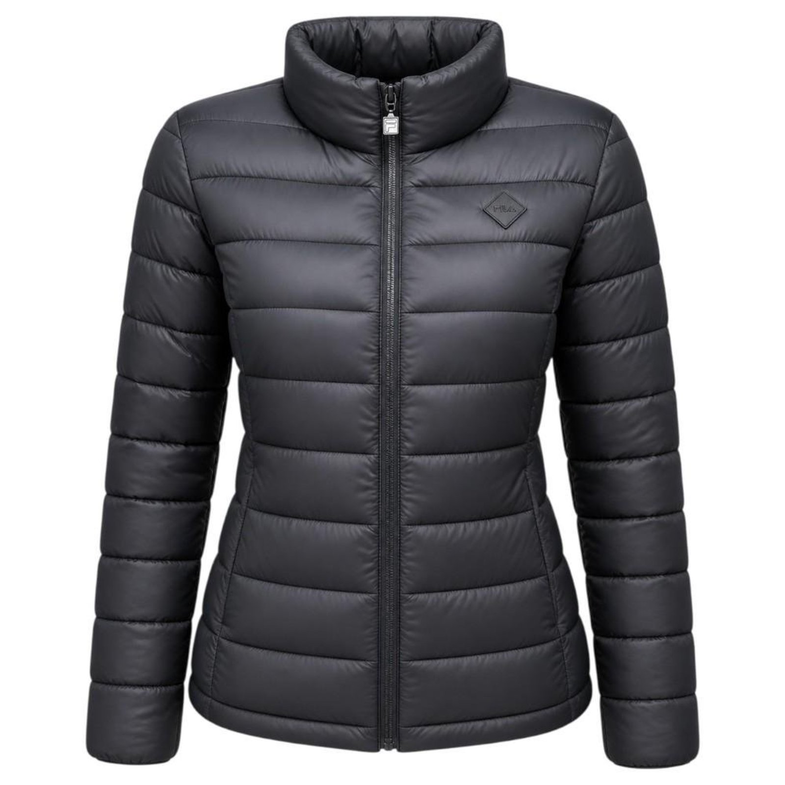 Jaqueta Puffer Fila Touch Feminino Preto Preto