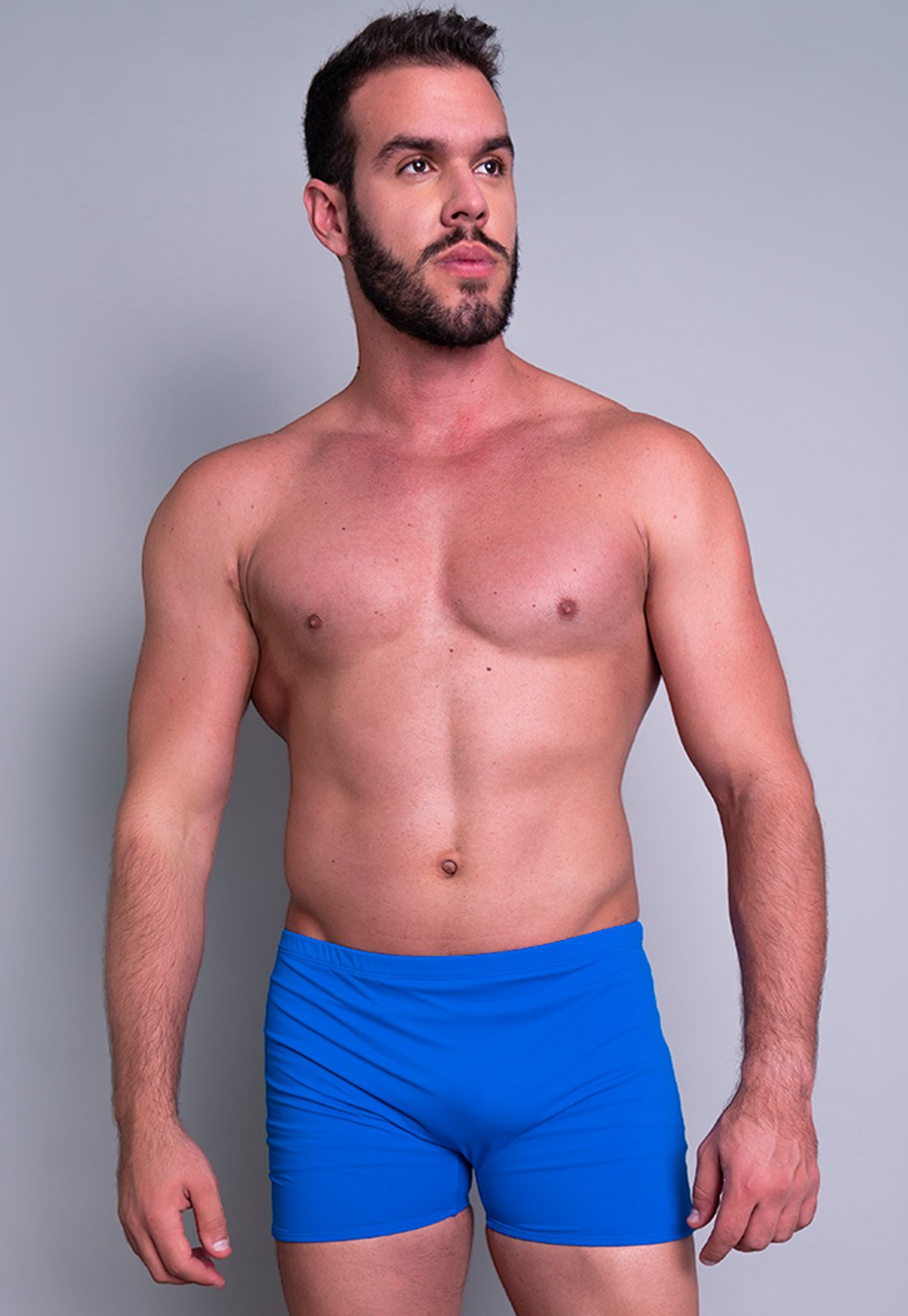 Vista 3 Sunga Masculina Mvb Modas Boxer Short Adulto vermelho Mvb Modas vermelho