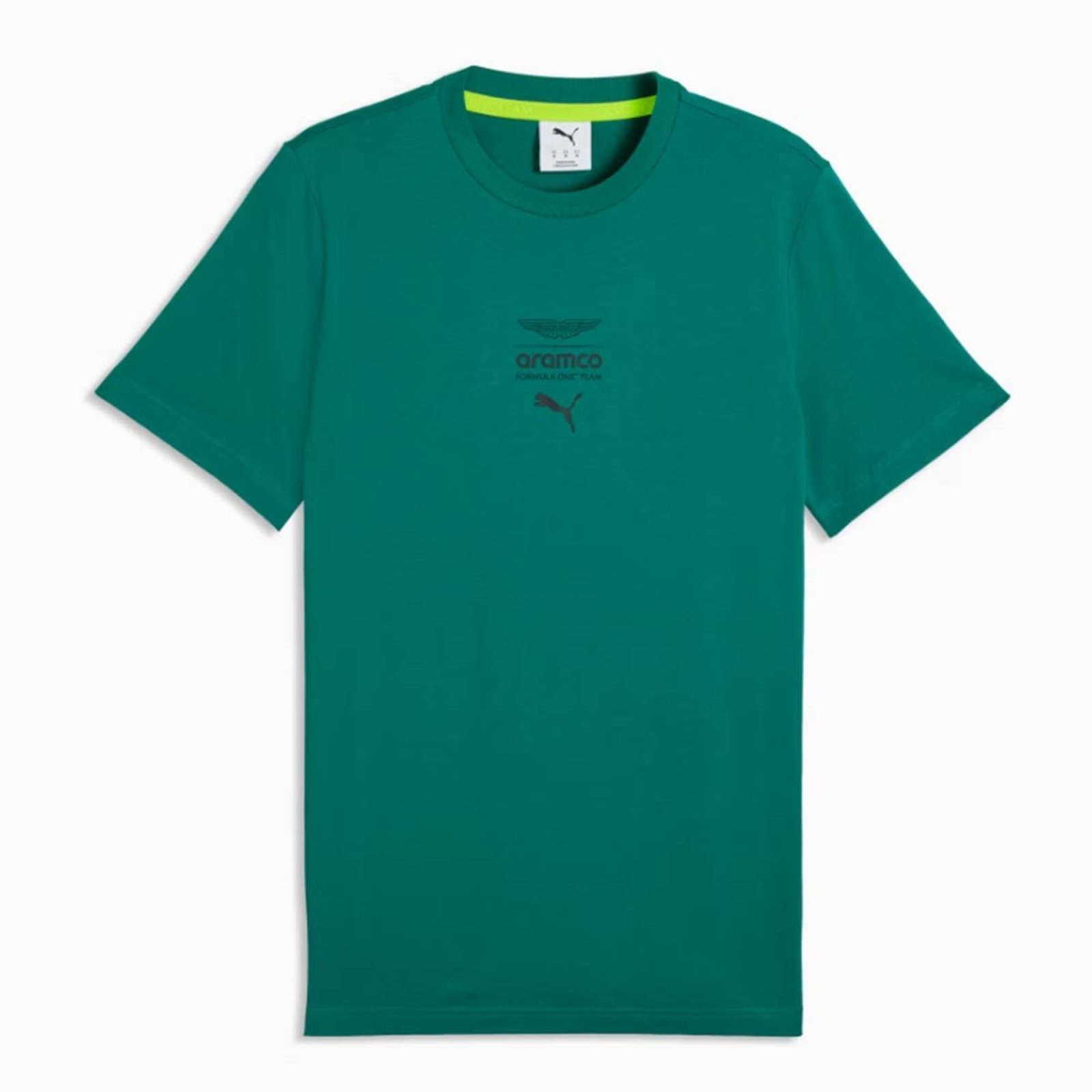 Camiseta Puma Aston Martin F1 Team Essential Logo 1 Verde