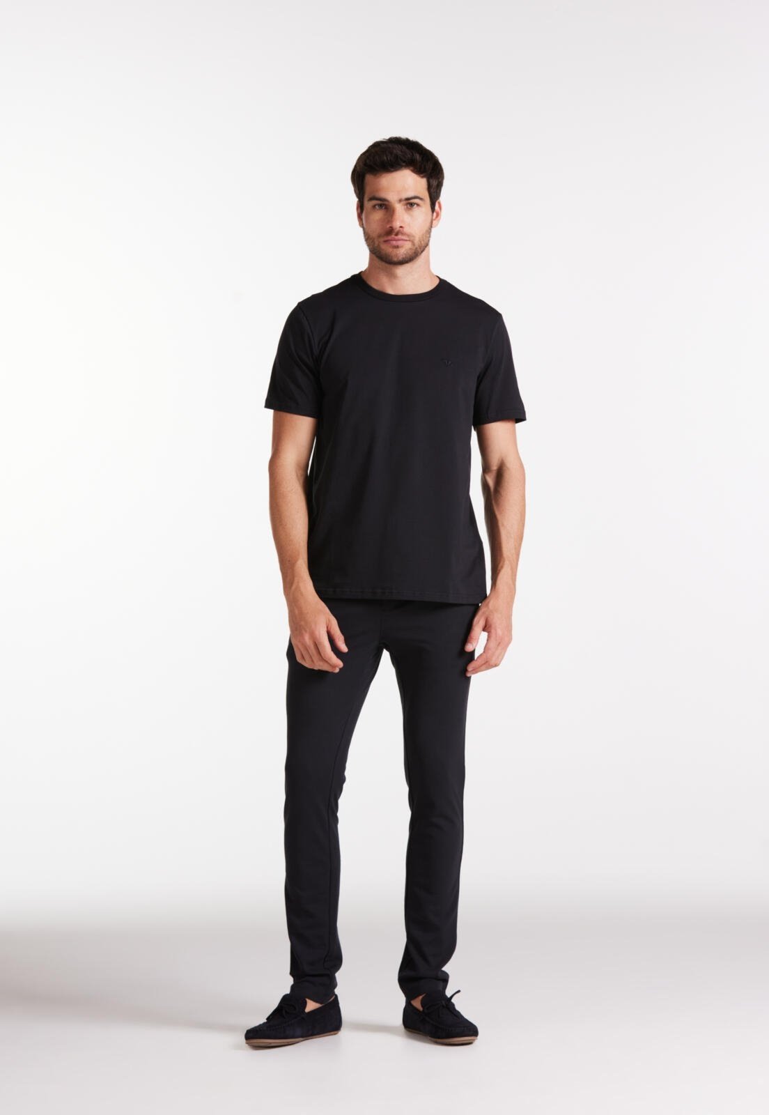 Calça Moletom Slim Alfaiataria Traymon Preto
