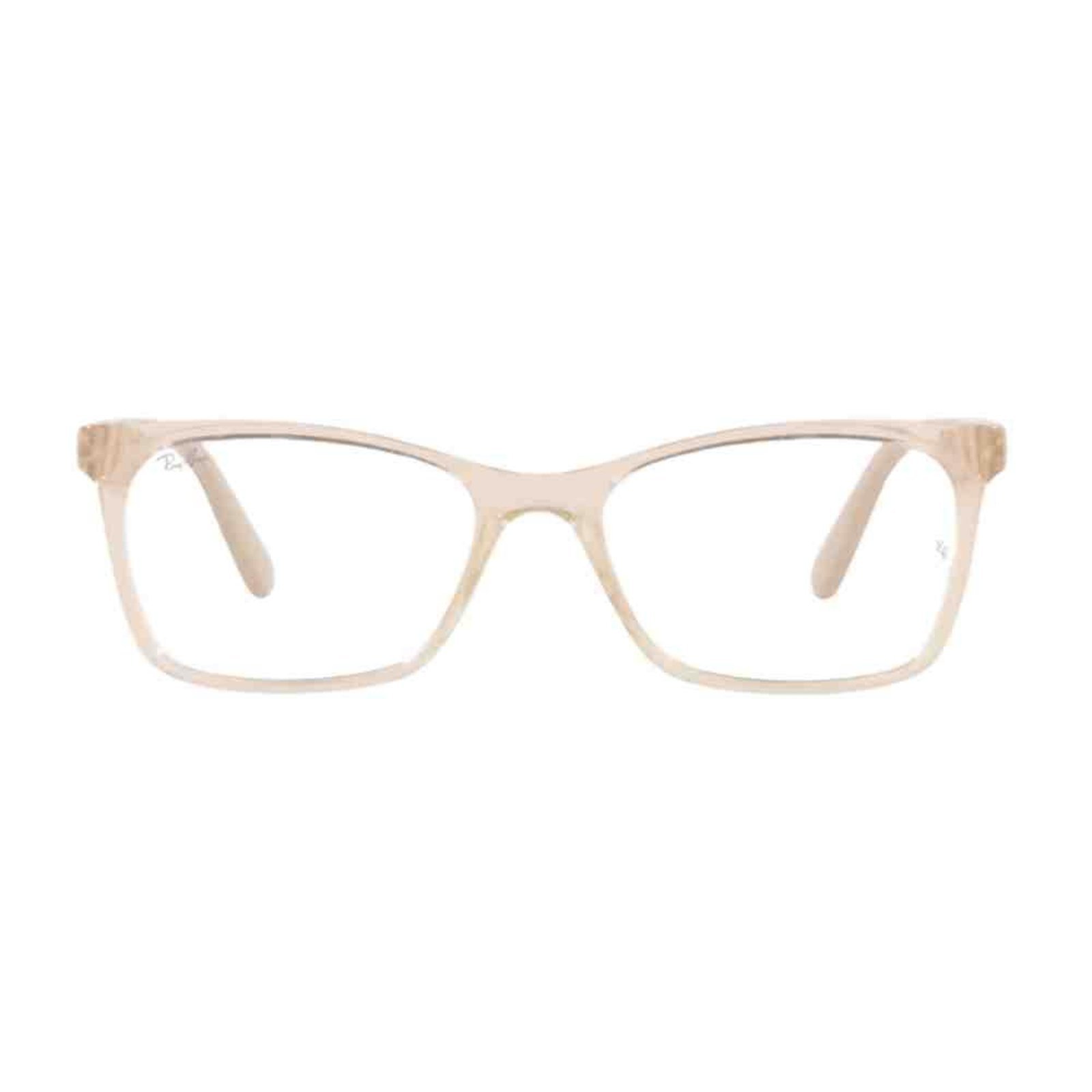 Armação de Grau Ray-Ban Retangular Bege 0RX7202L 8163 53