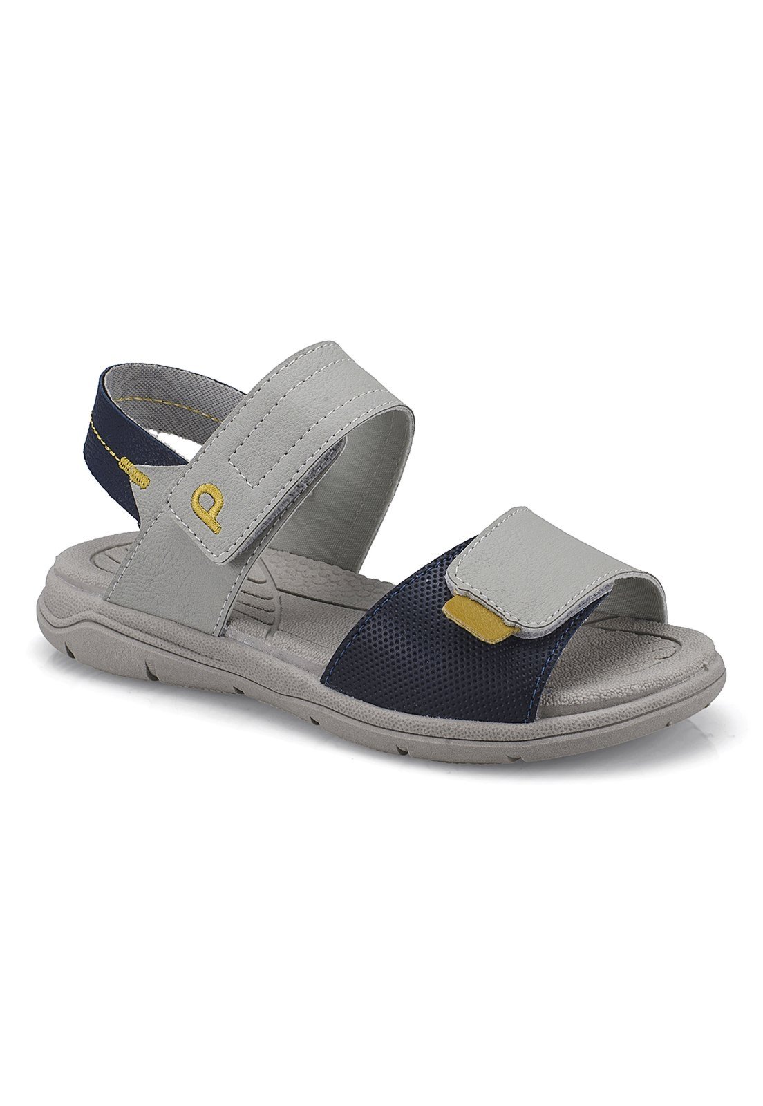 Infantil - Papete Masculina Duplo Ajuste Pequito Cinza 4214