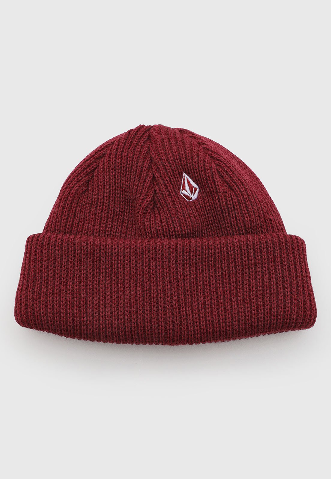 Gorro Volcom Sailor Stone Tricô Vermelho