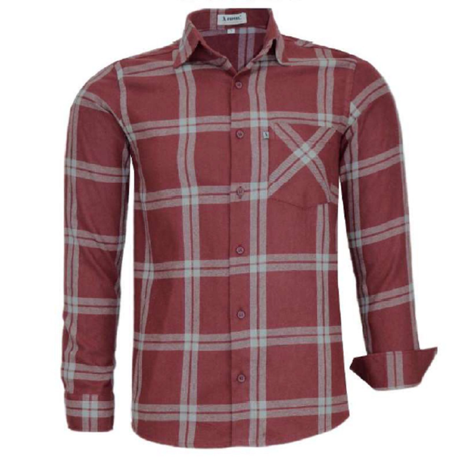 Camisa Xadrez Flanela Social Manga Longa Original Amil Cor 6