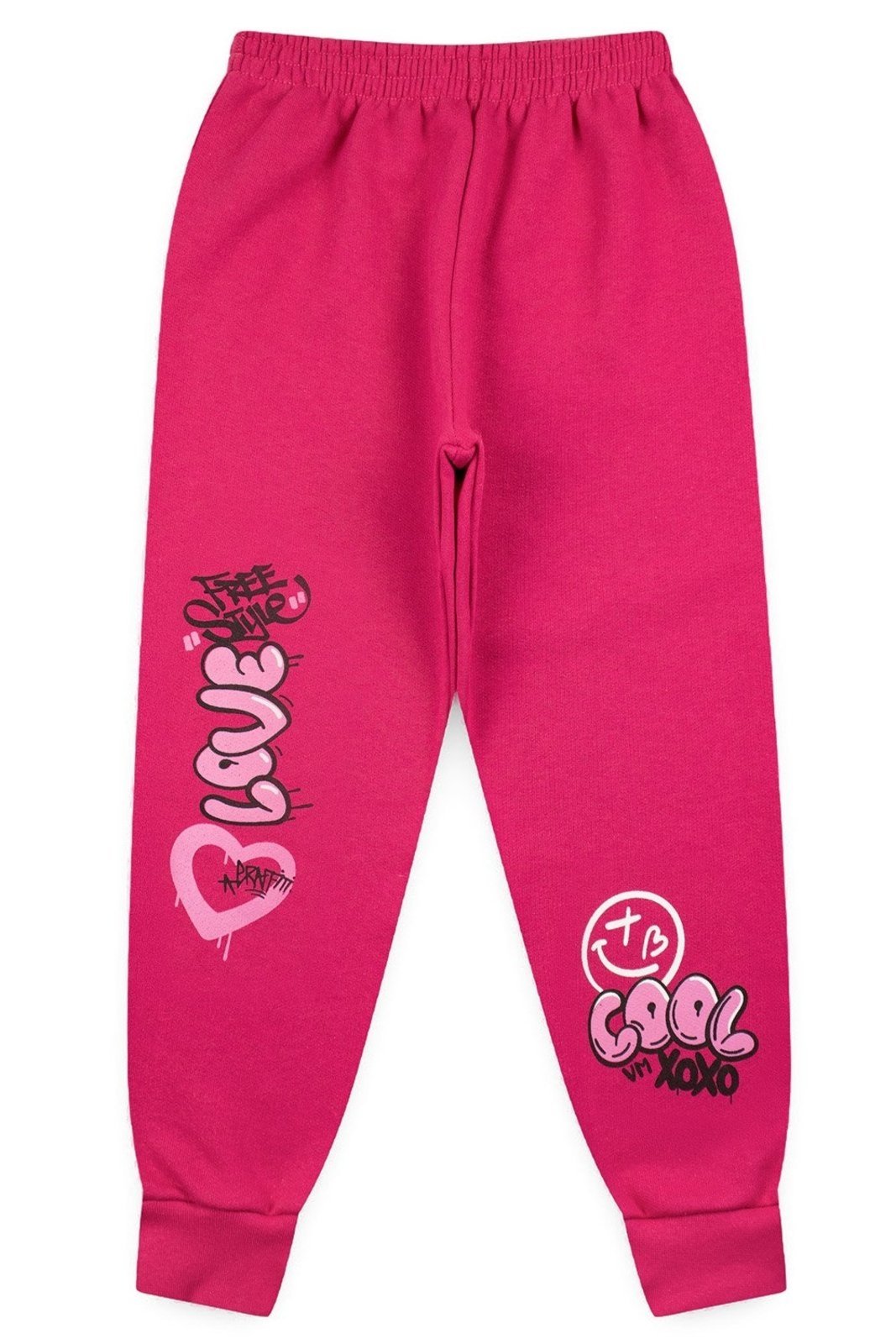 Infantil - Calça Moletom Menina Love Cool