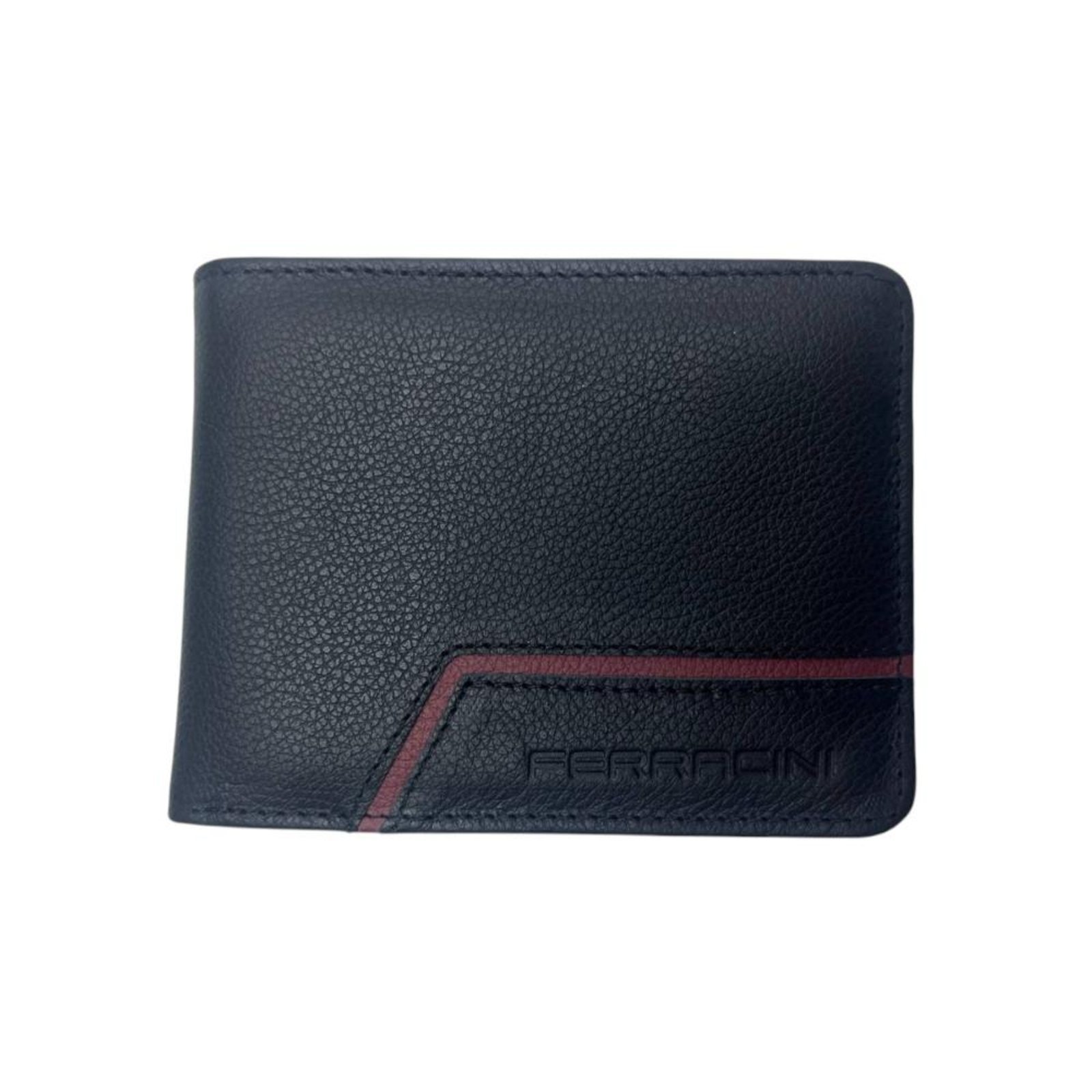 Vista 2 Carteira Ferracini Memphis Masculino Couro Preto Fly Ruby incolor FERRACINI incolor