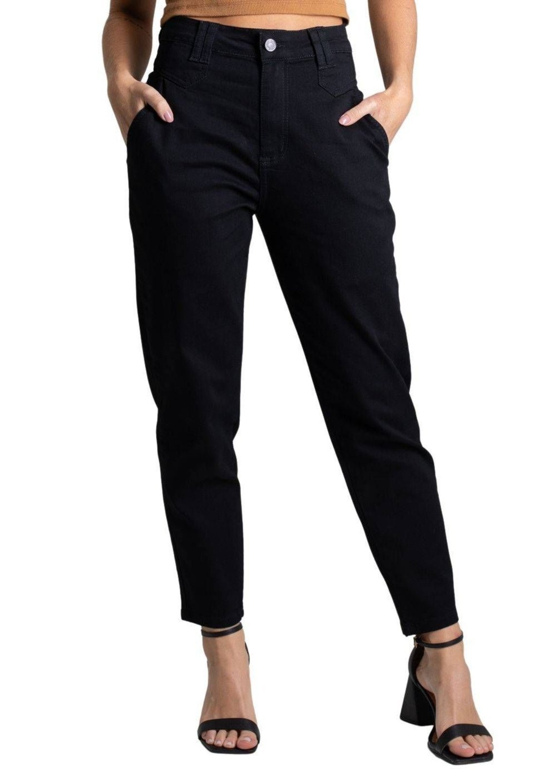 Calça Sarja Sawary Mom – 272557 – Preto – Sawary