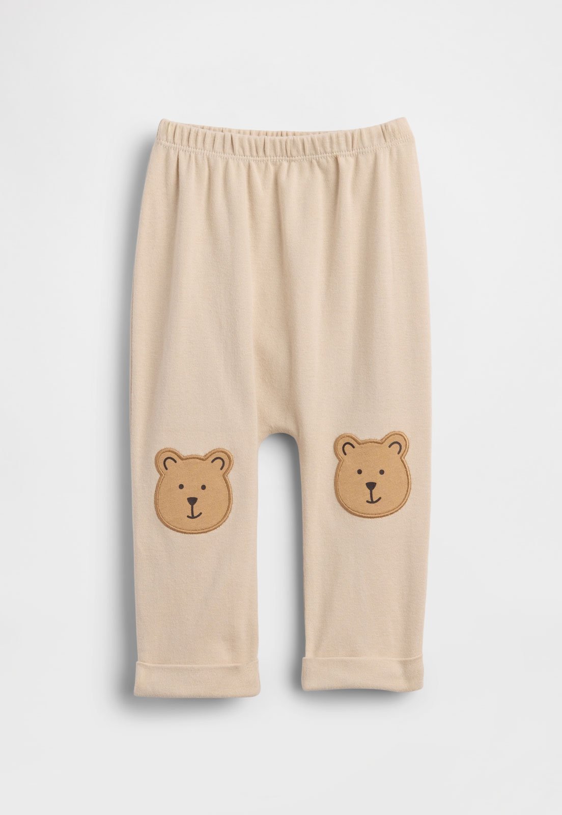 Infantil - Calça GAP Bordado Ursinho Bege