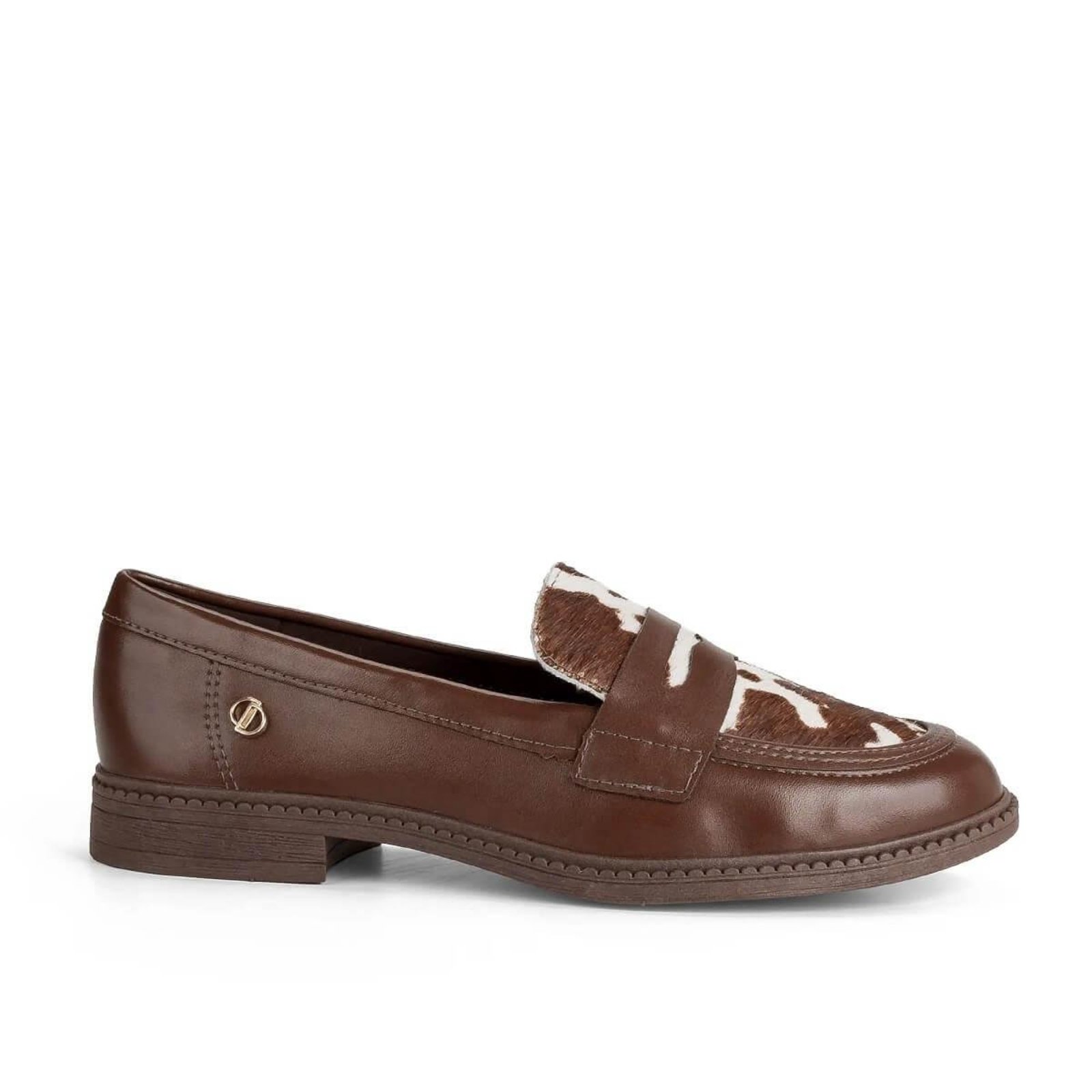 Sapato Mocassim Loafer Feminino Dakota D2621 Marrom