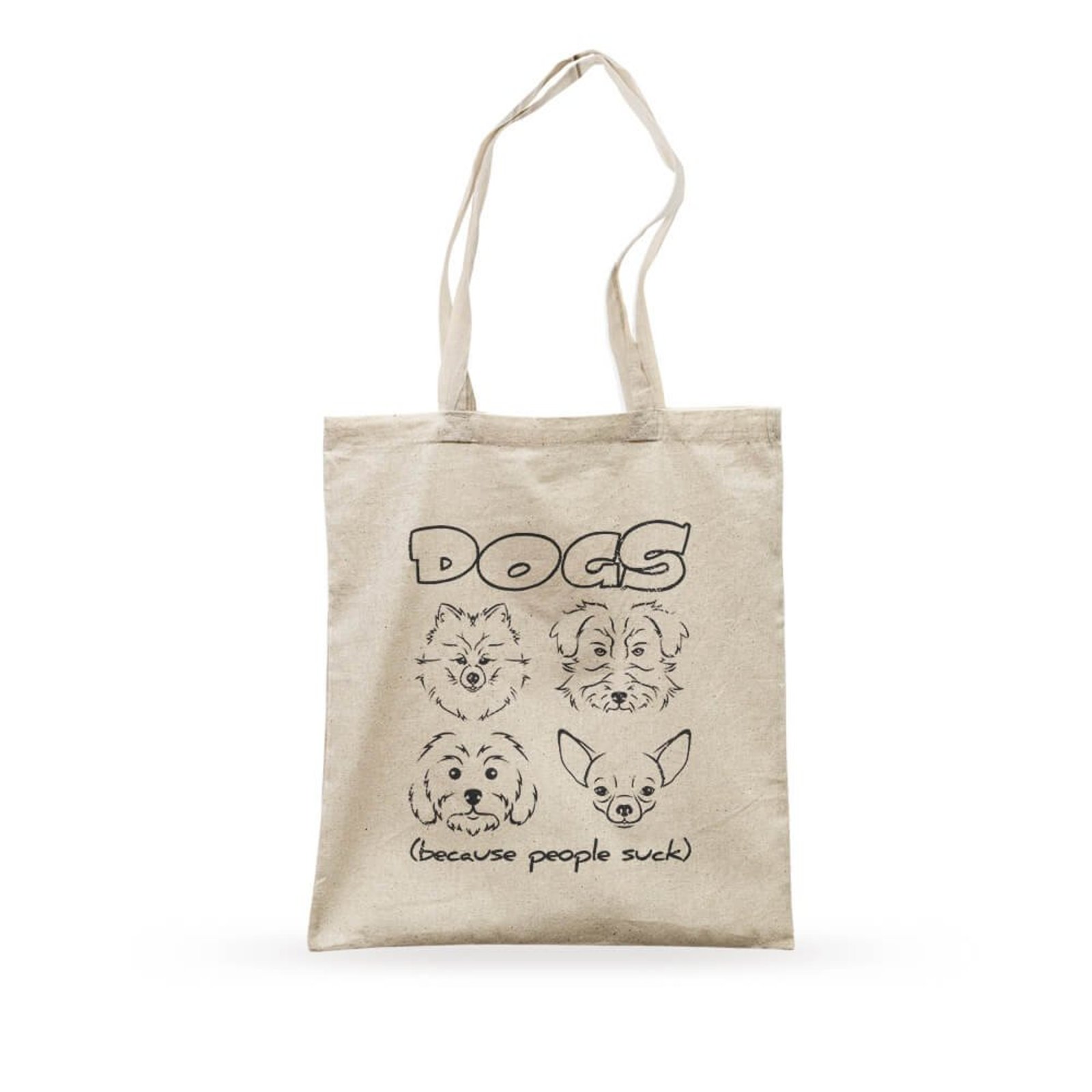 Ecobag Prefer Dogs - Bege - Casual - Studio Geek