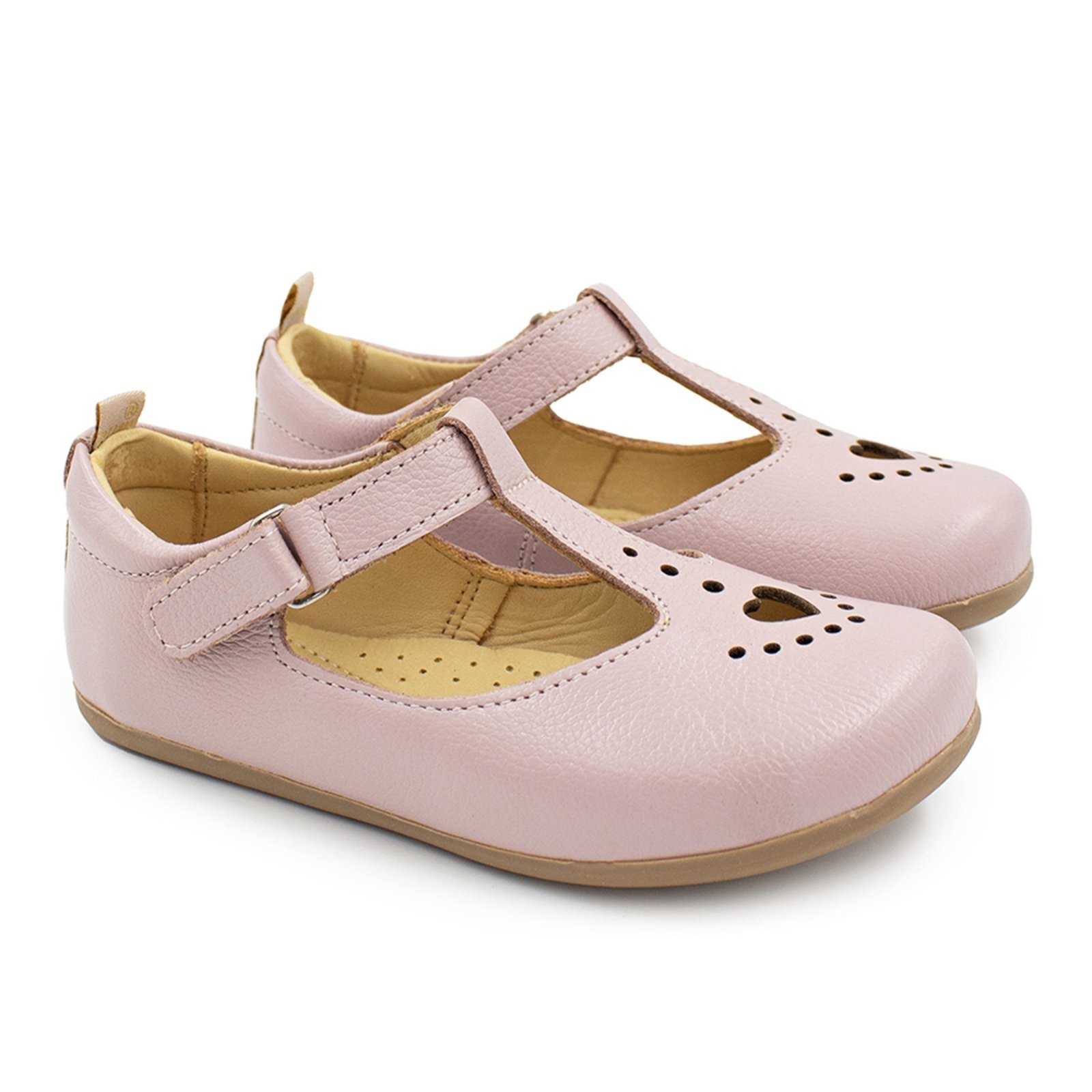 Vista 2 Infantil - Sapatilha Menina Blue Camila Couro Rosa Blue Infantis rosa blue