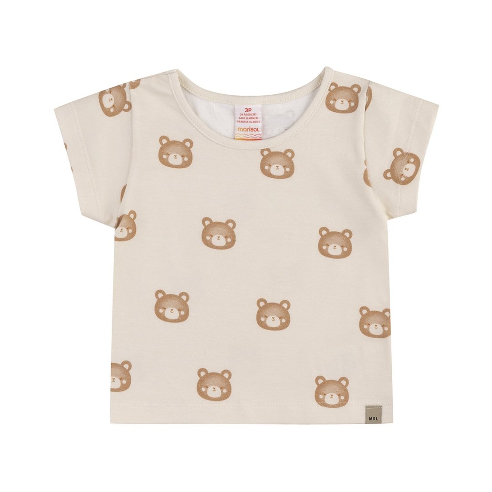 Infantil - Blusa Cropped Estampada Menina Marisol