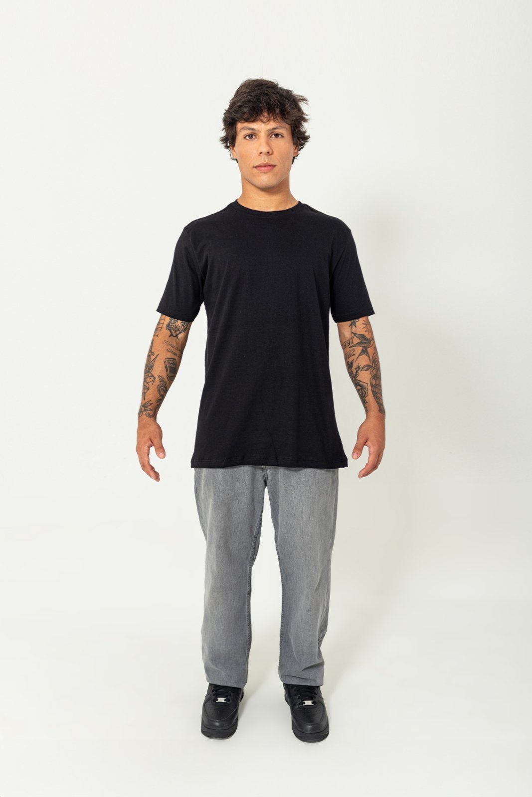 Camiseta Basic Casual Brunx Ind – Preto