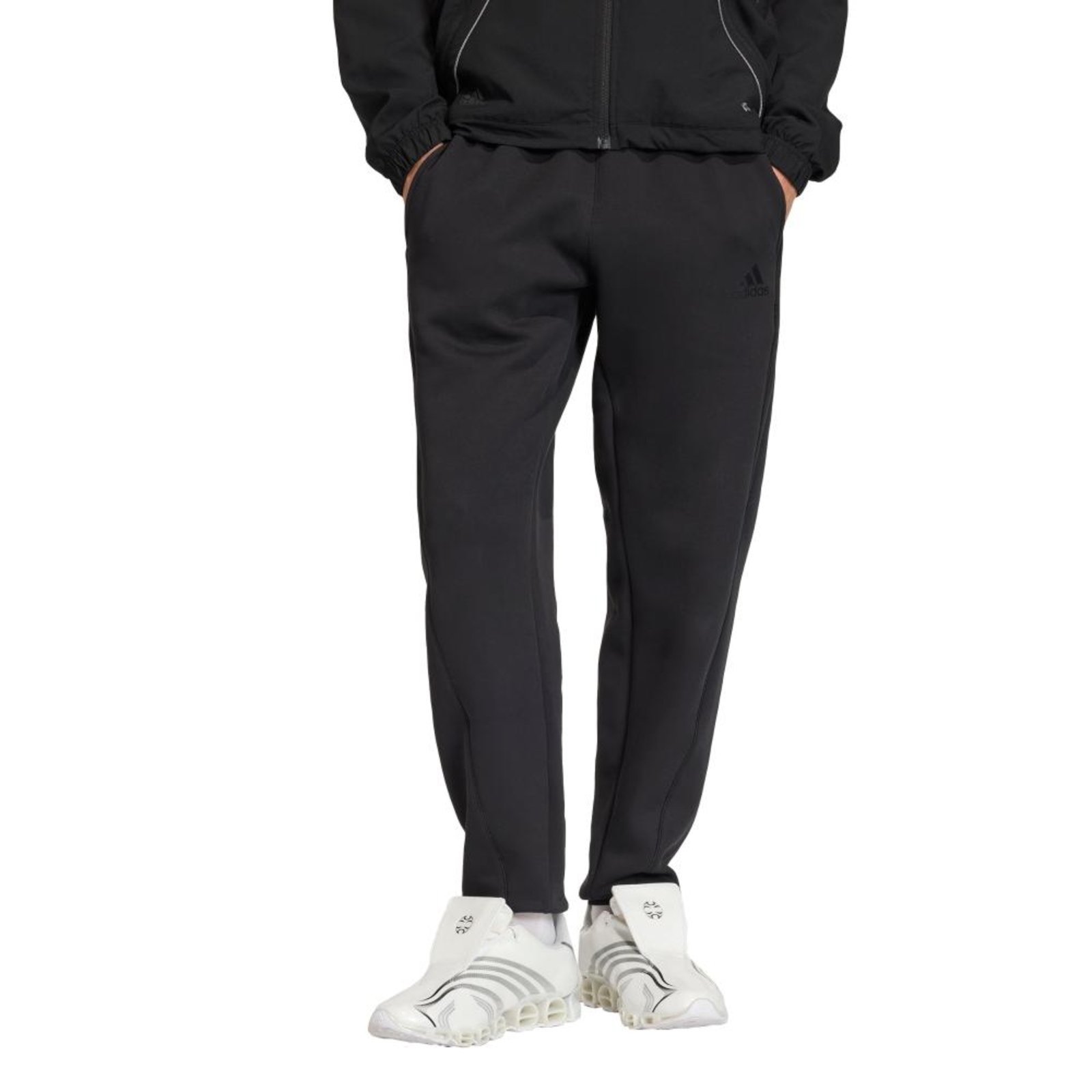 CALÇA REGULAR PUNHOS/CROPPED adidas Originals Preto