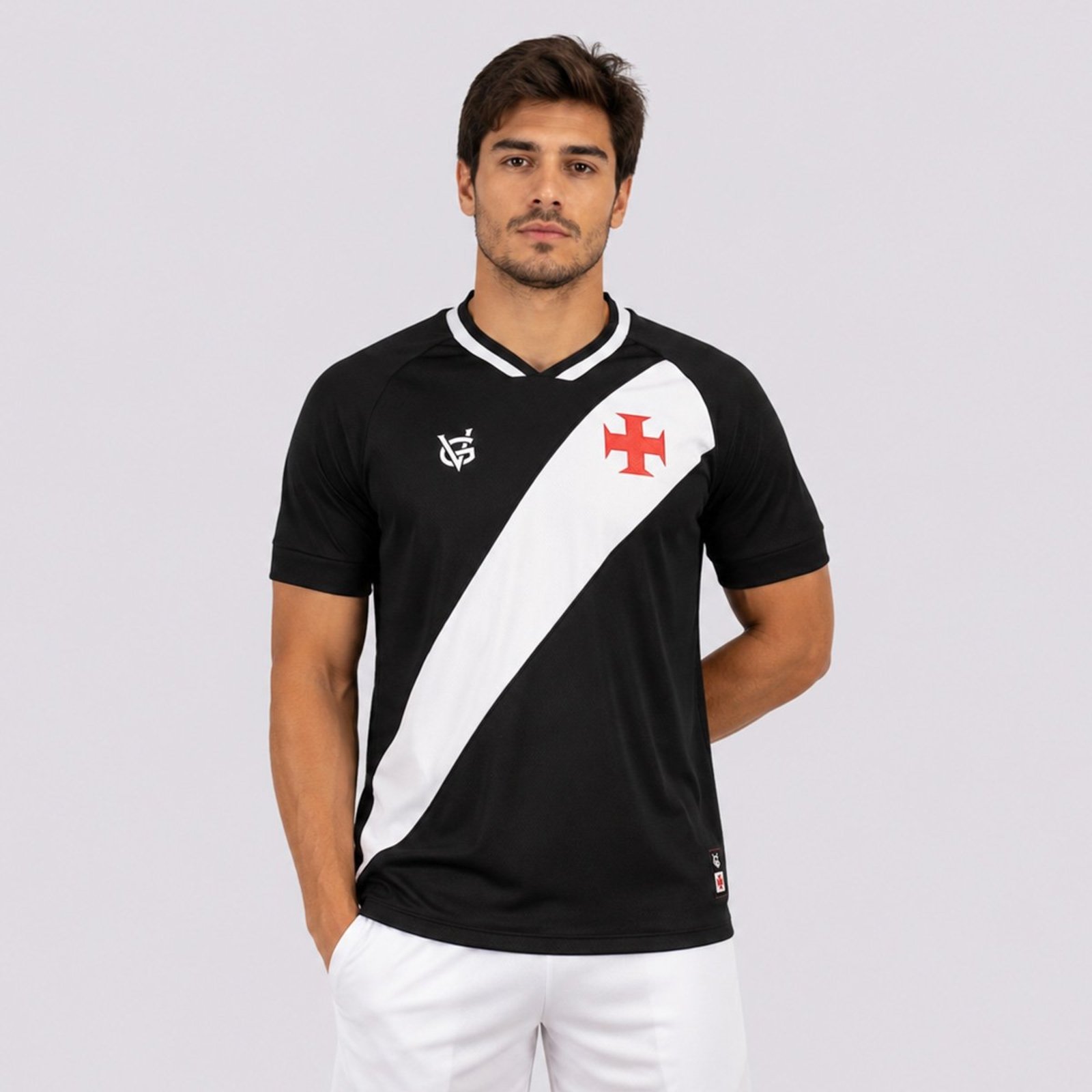 Camisa Vasco Faixa Preta