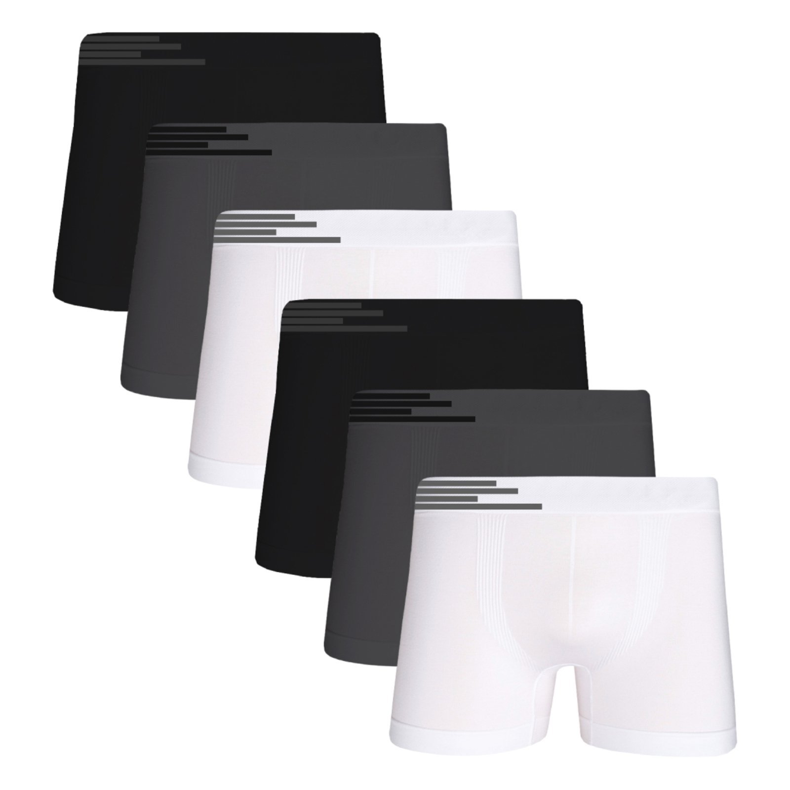 Kit 6 Cuecas Boxer Box Up Underwear 436 Microfibra Sortido