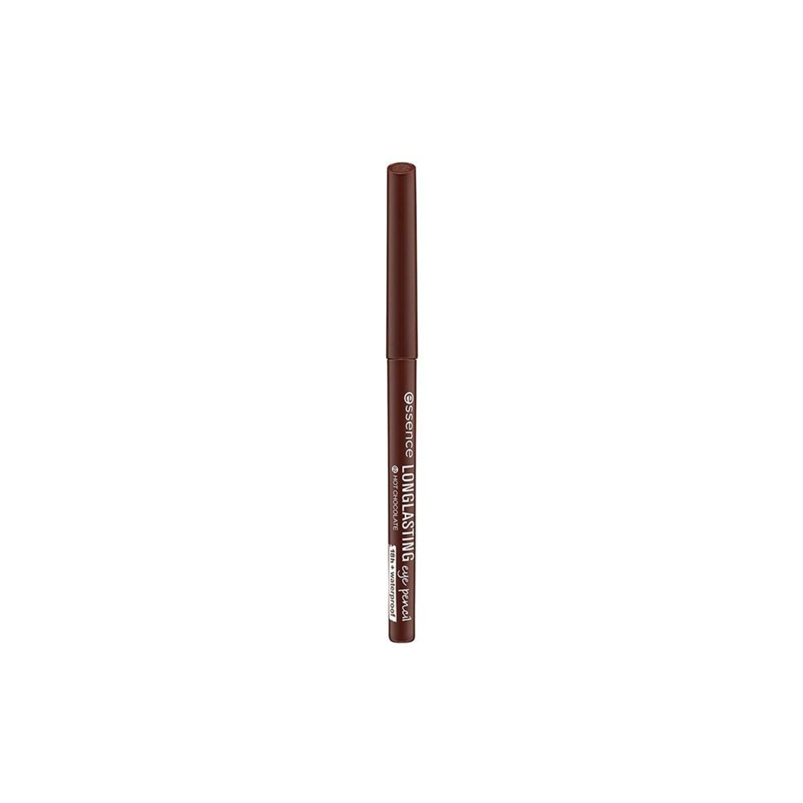 Essence Long Lasting 02 Hot Chocolate Lápis de Olho Cremoso Matte 28g