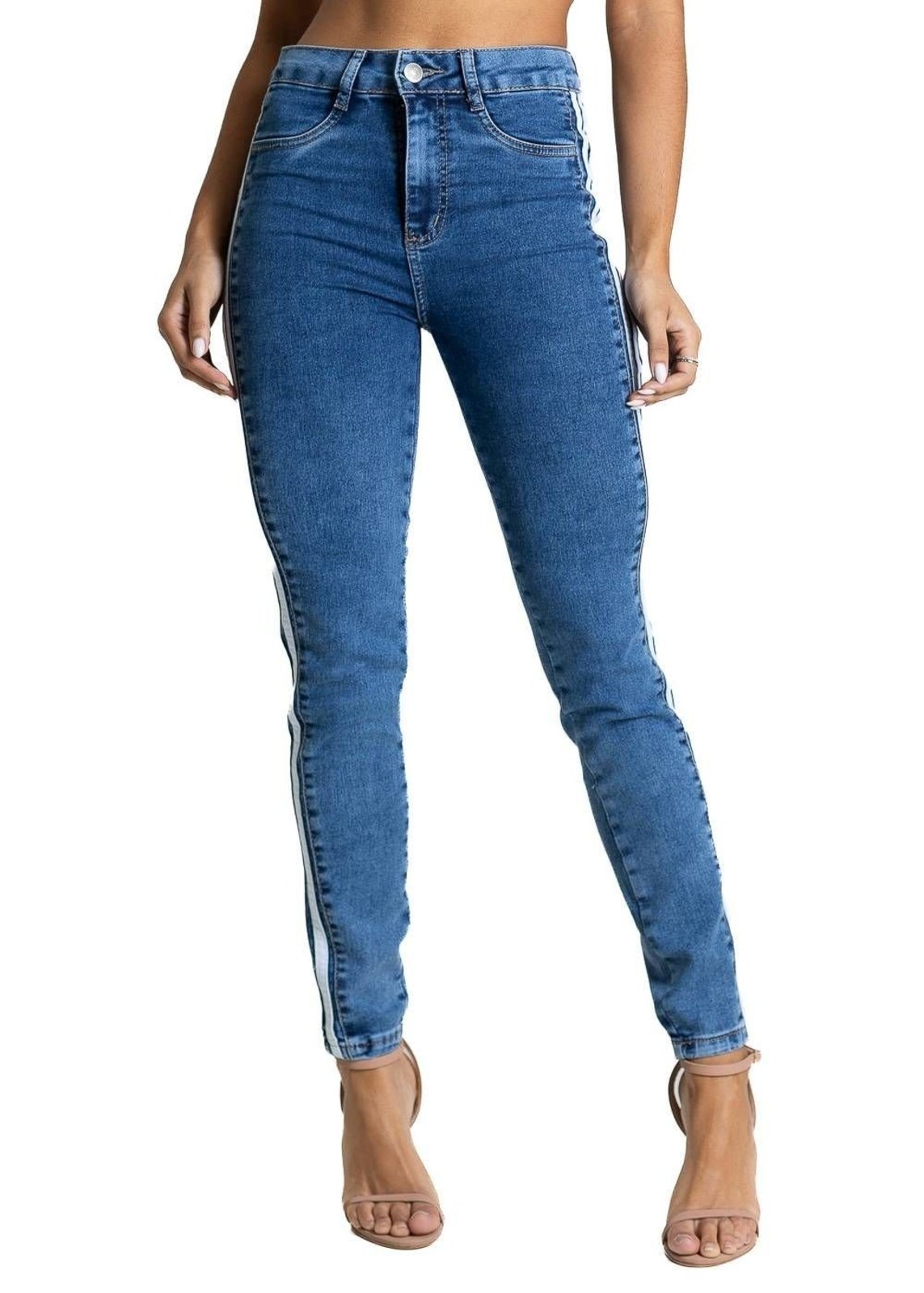 Calça Jeans Sawary Cigarrete - 283688 - Azul - Sawary