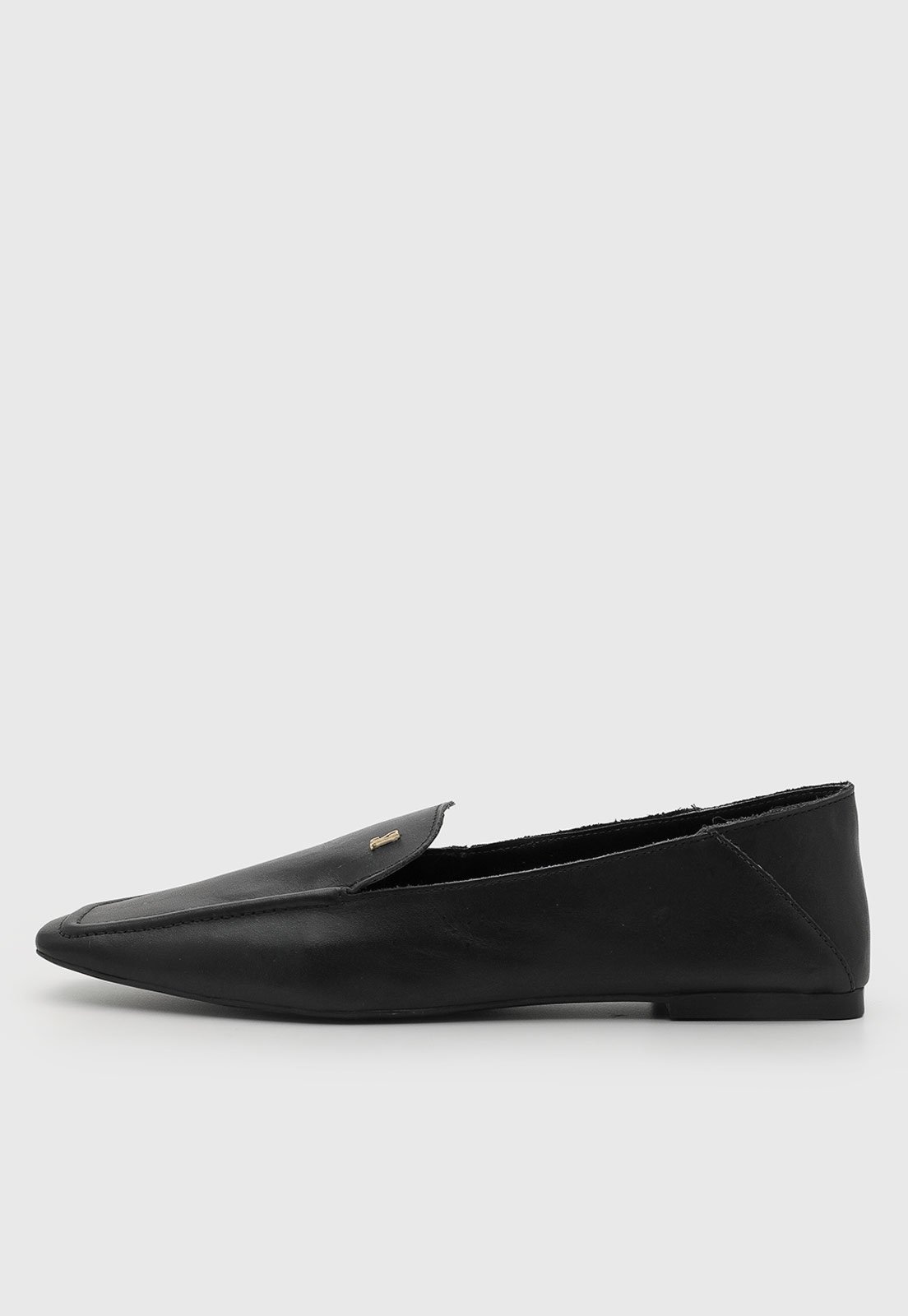 Mocassim Santa Lolla Couro Preto