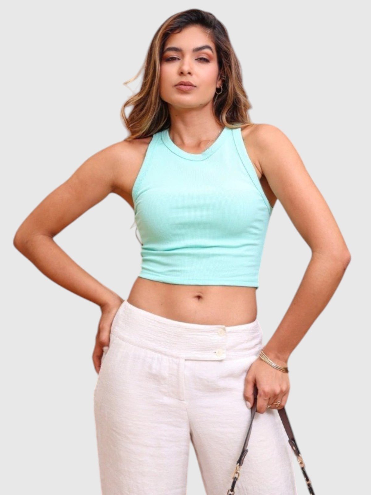 Regata Cropped D Bell Outlet Fashion Ribana Verde