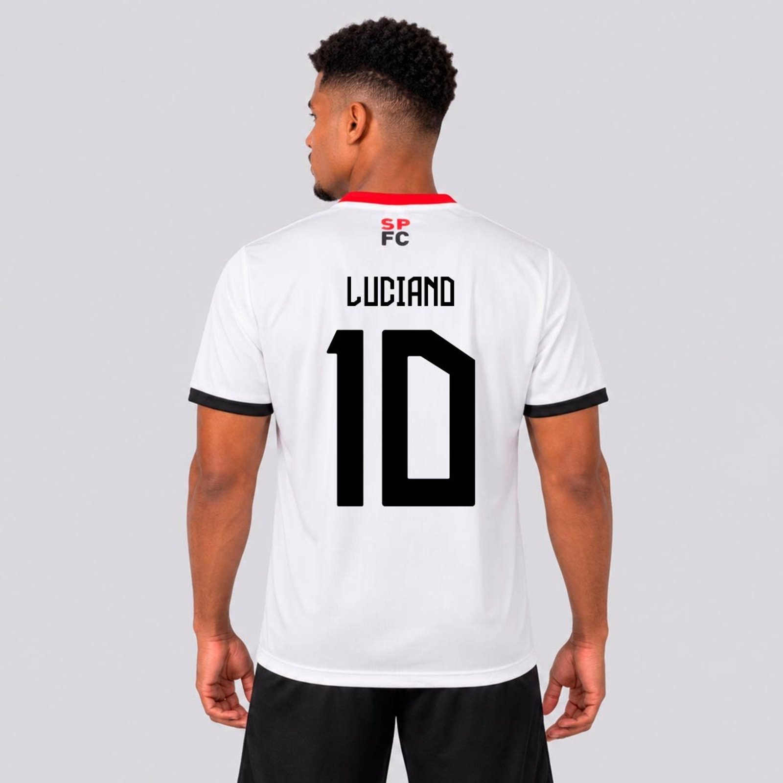 Camisa São Paulo Coração Branca 10 Luciano