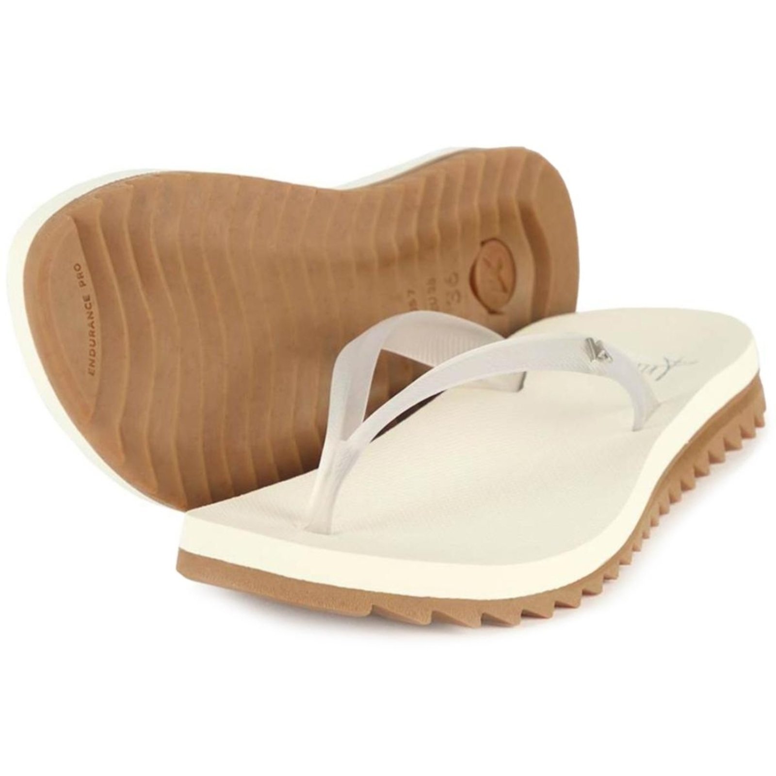 Chinelo Kenner Ibiza Anitta Feminino - Branco e Bege