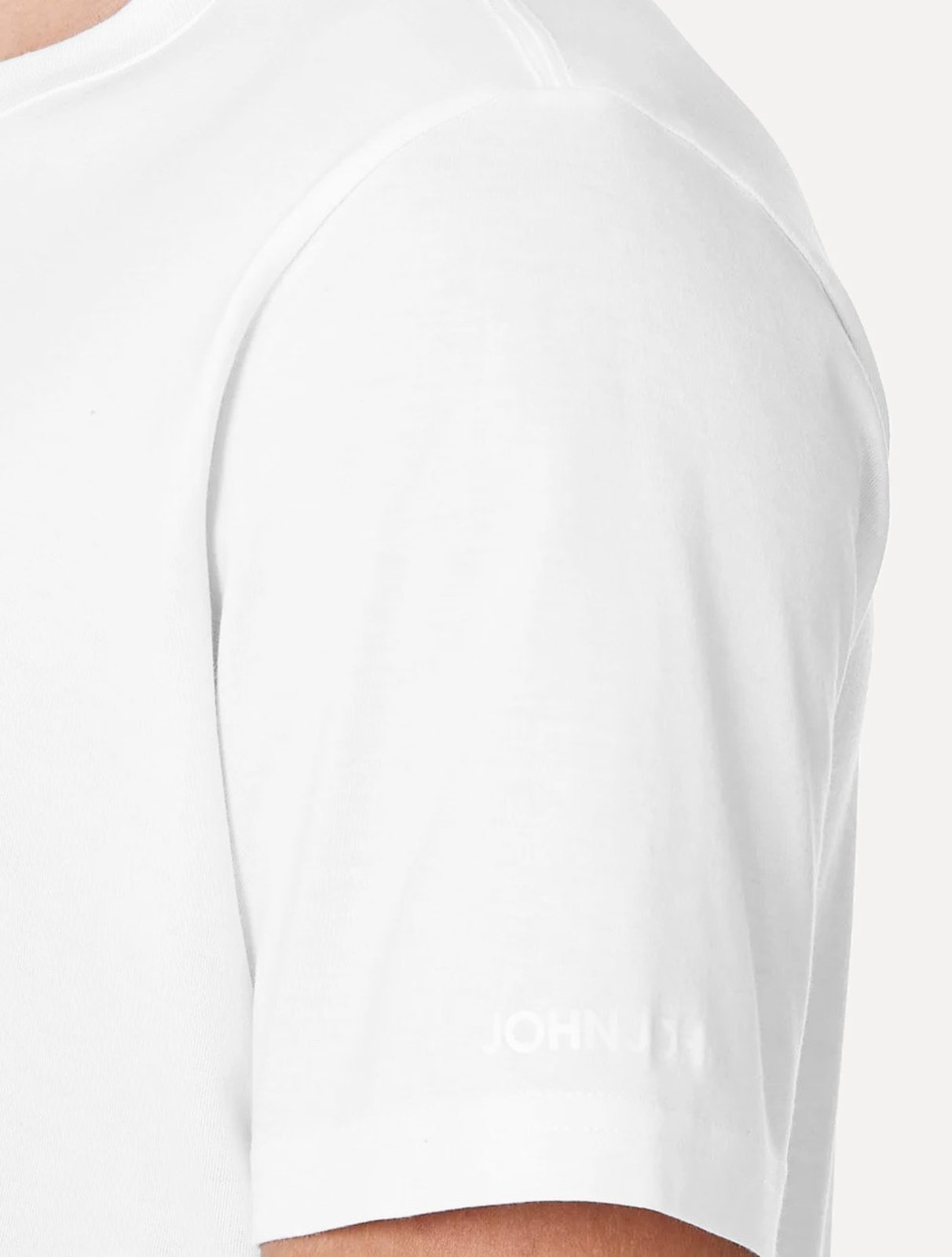 Vista 3 Camiseta John John Masculina Regular Fit Pima Cotton Branca branco John John branco