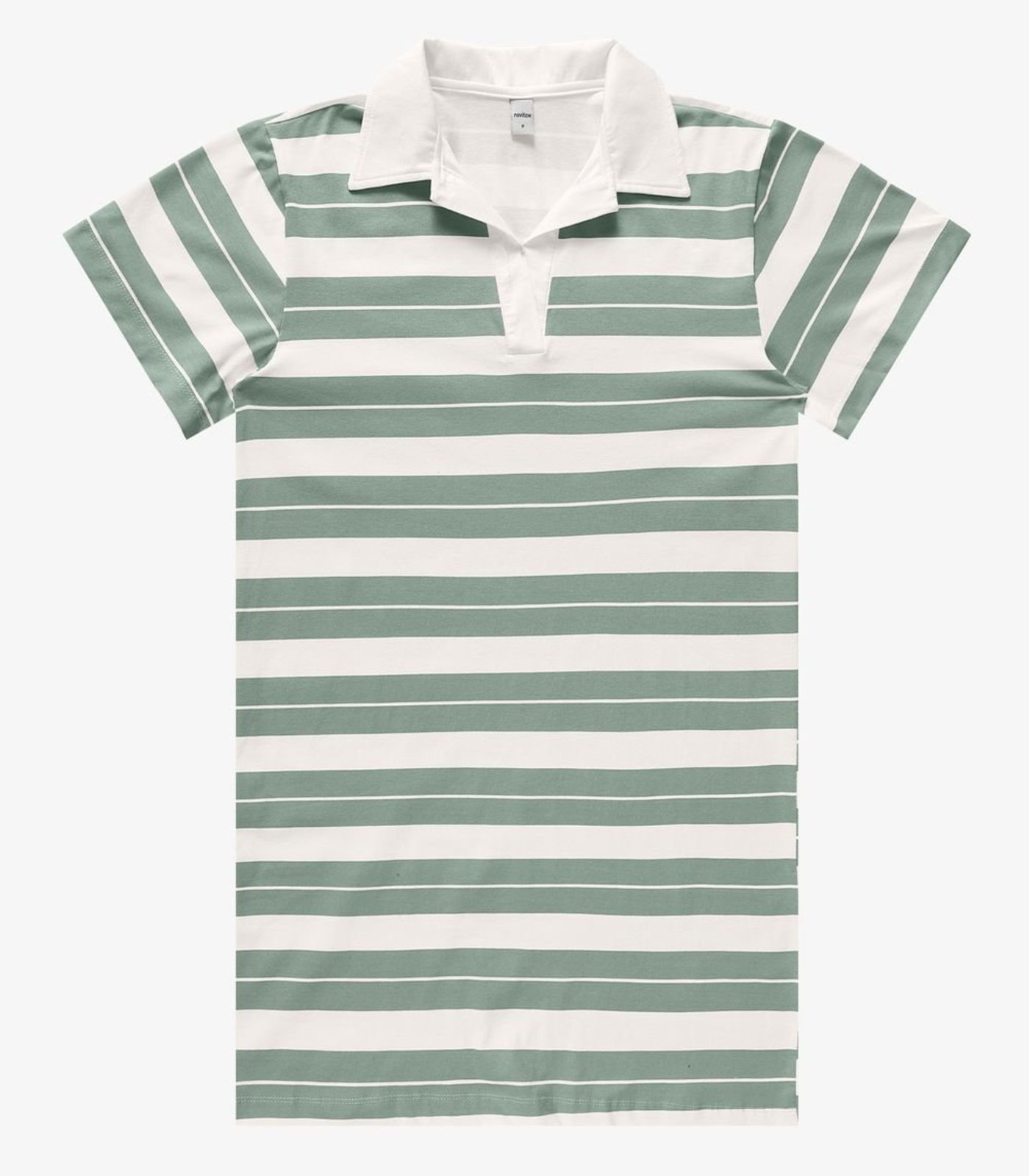 Vestido Polo Curto Feminino Cotton Leve Rovitex Verde
